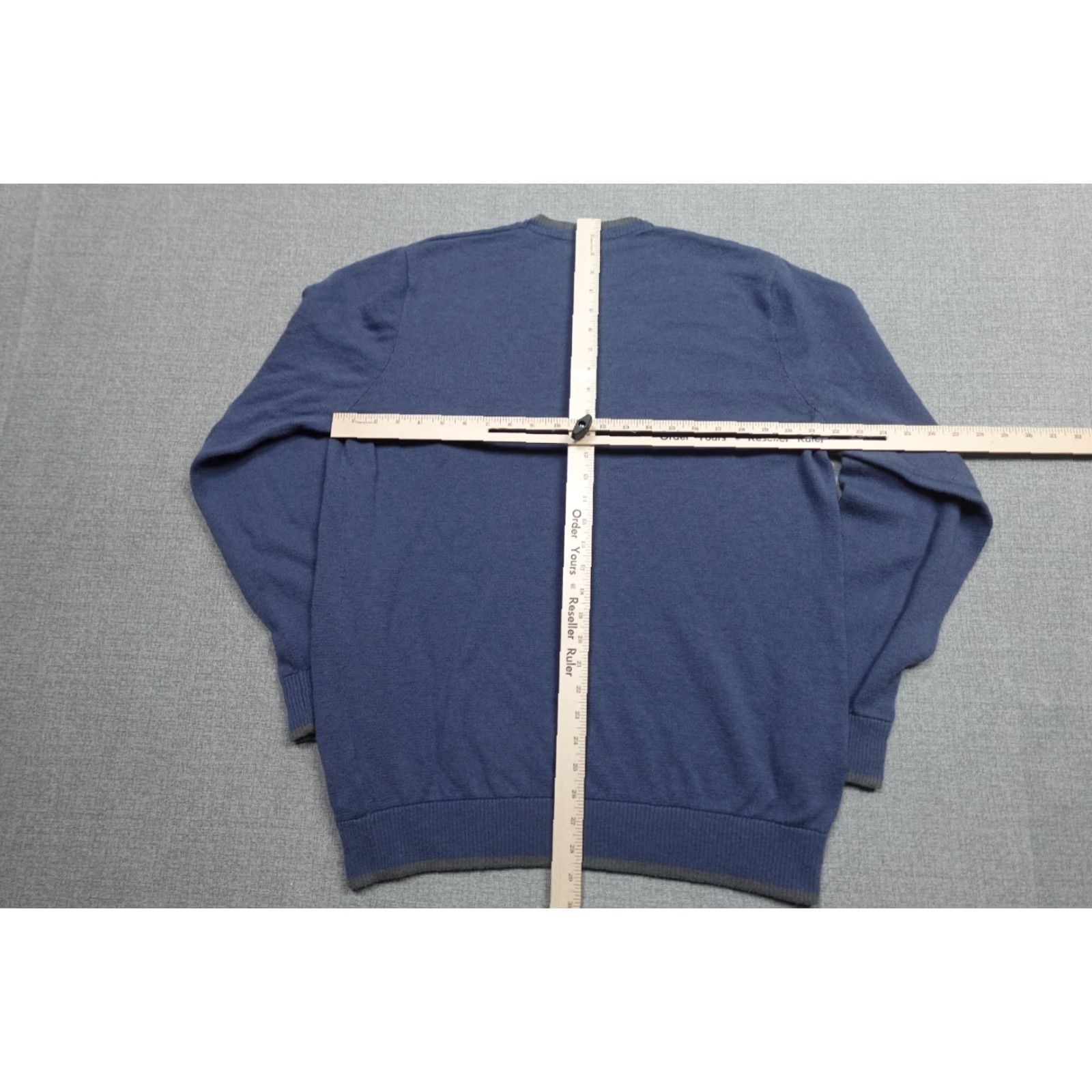 TravisMathew Travis Mathew Sweater Mens 2XL Blue Crewneck Wool Cashmere Pullover Golf Shirt Size US XXL / EU 58 / 5 - 5 Thumbnail