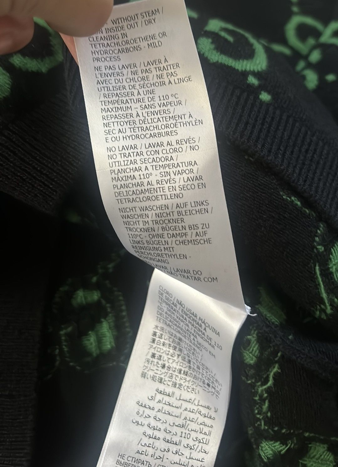 Gucci Gucci GG Monogram Crewneck Knitted Jacquard 100%wool Sweater Size US M / EU 48-50 / 2 - 5 Thumbnail