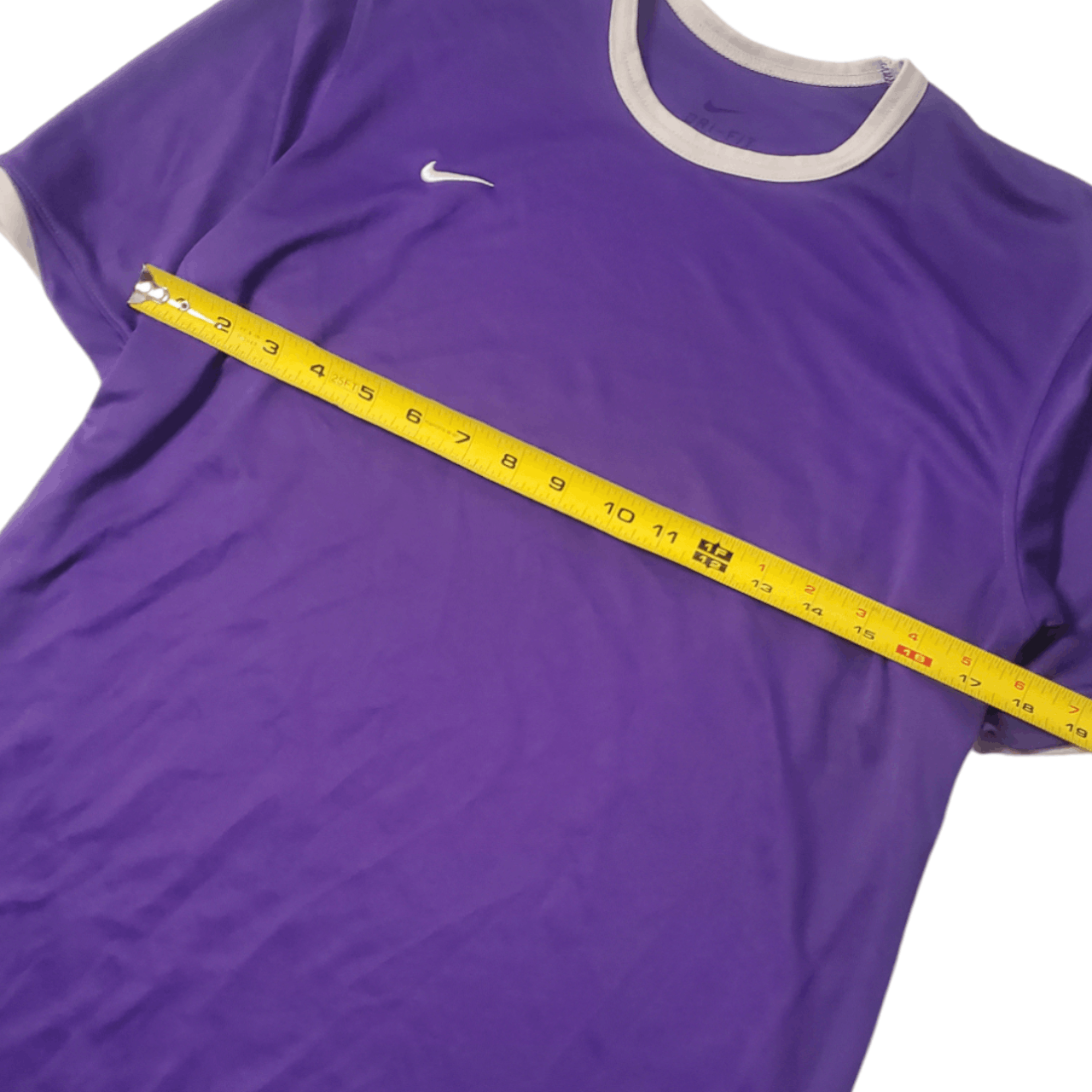 Nike × Vintage Y2K Nike Purple Dri-Fit Jersey Size US M / EU 48-50 / 2 - 5 Thumbnail