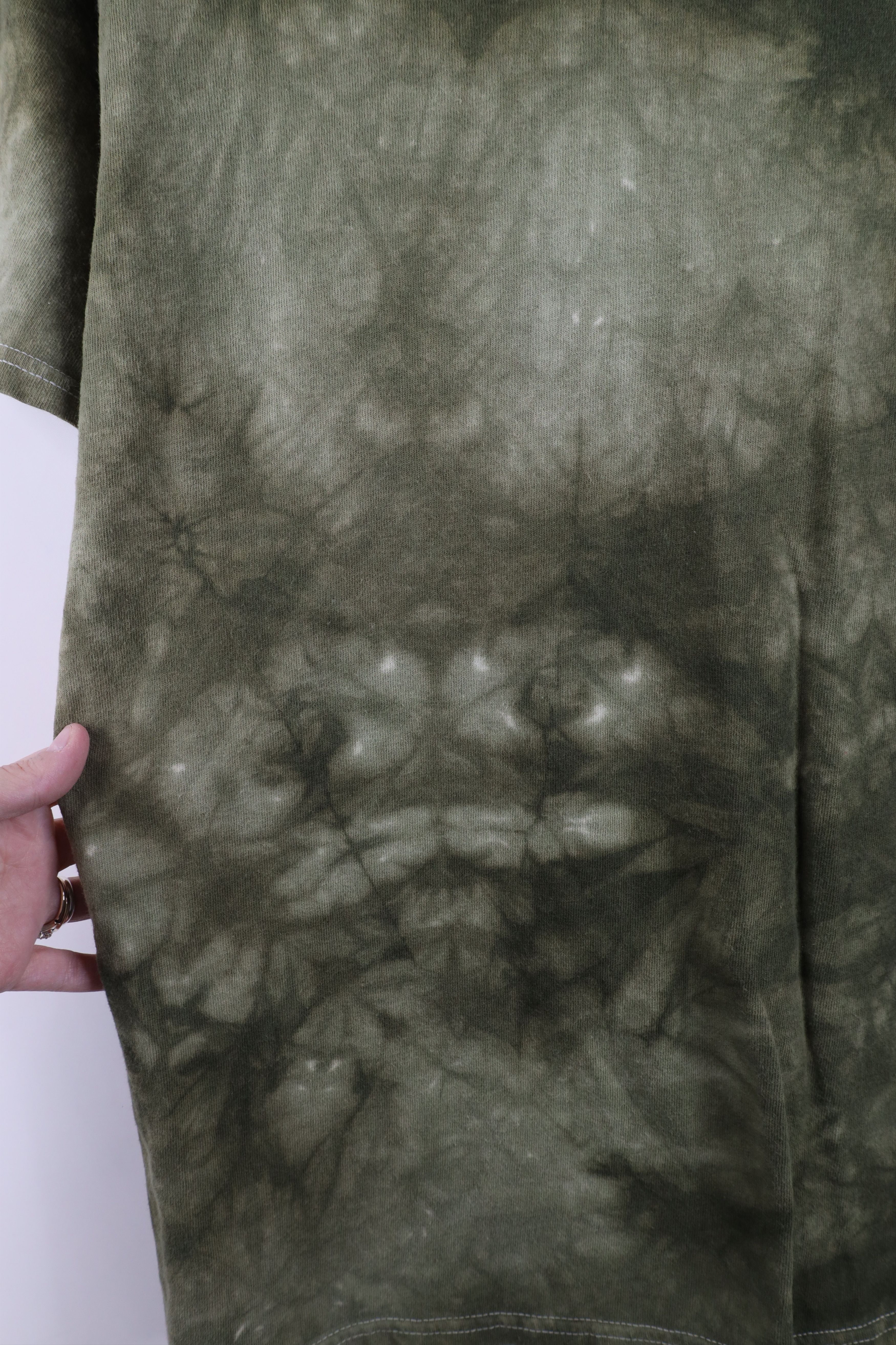 Vintage Vintage Y2K Streetwear Tree Yin Yang Acid Wash T-Shirt Size US M / EU 48-50 / 2 - 12 Thumbnail