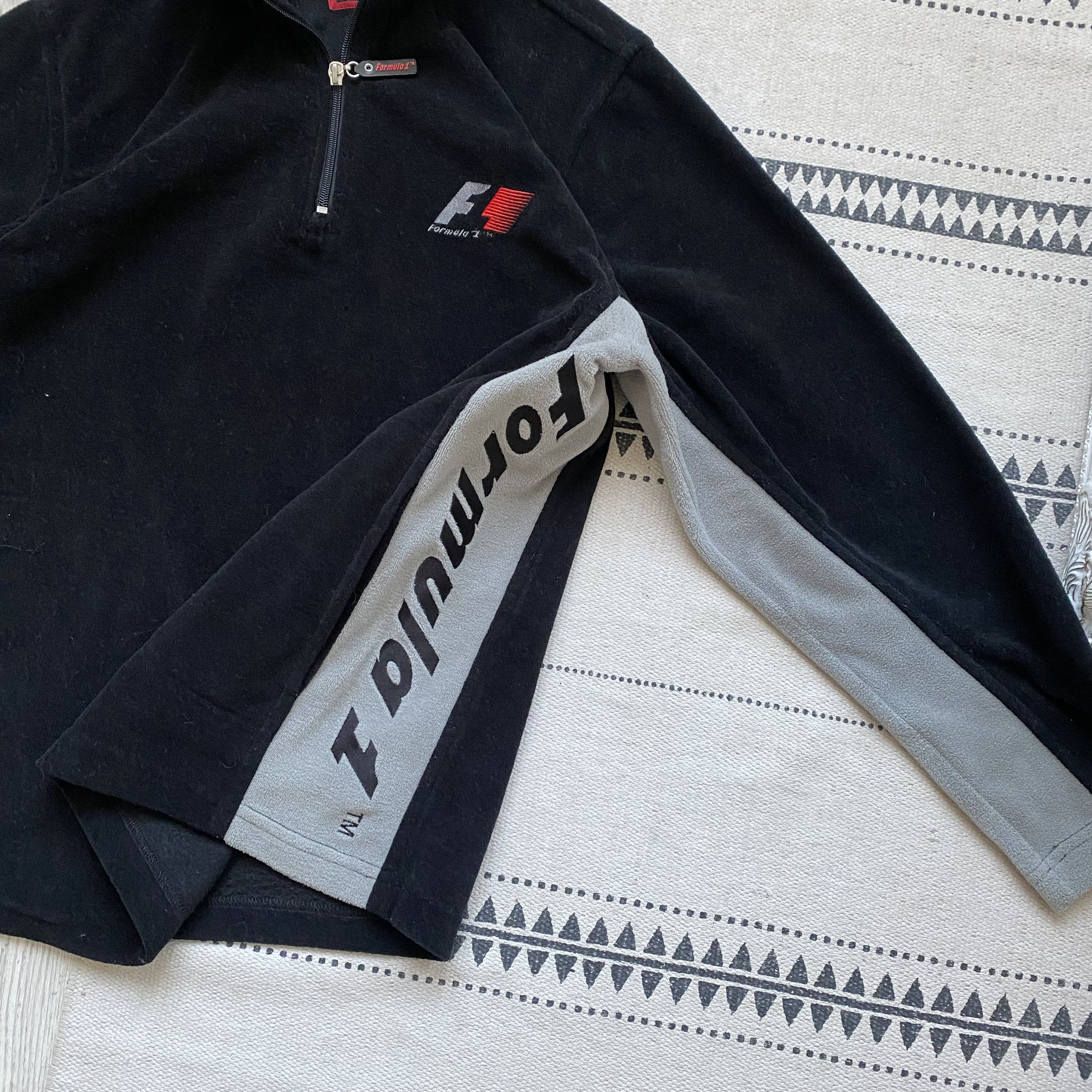 Ferrari 🏎️ Vintage Racing Formula 1 fleece sweater half zip logo Size US S / EU 44-46 / 1 - 6 Thumbnail