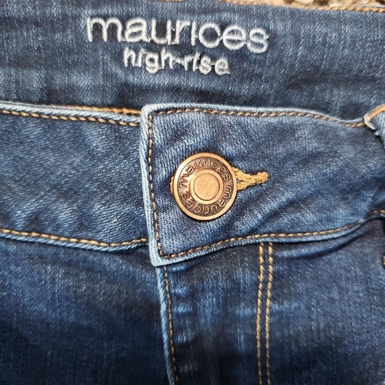 Other Maurices High Rise M Short Jeans Size 32" / US 10 / IT 46 - 2 Thumbnail