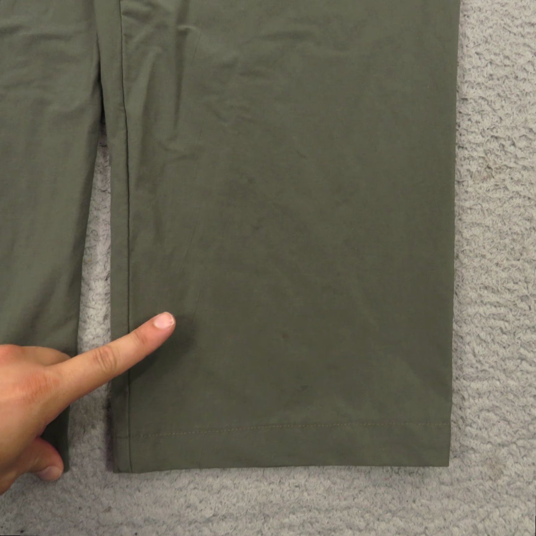 James Perse James Perse Pants Mens 5 Olive Green Yoesmite Golf Trousers Drawstring 38" Waist Size US 39 - 2 Thumbnail