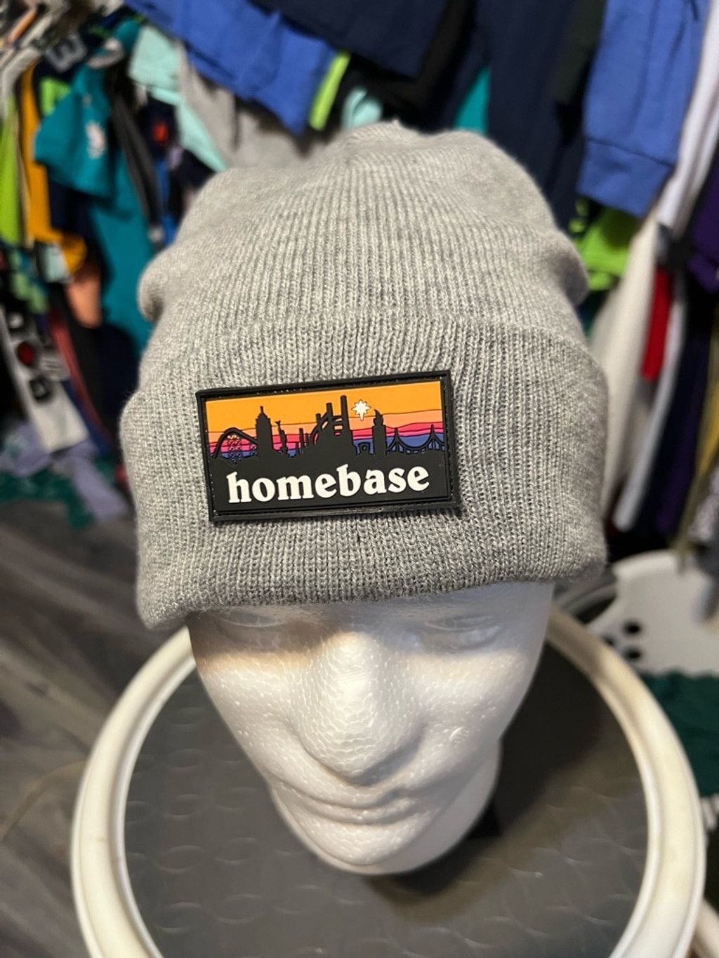 Other Unisex Homebase Beanie Hat One Size Grayj Size ONE SIZE - 1 Thumbnail