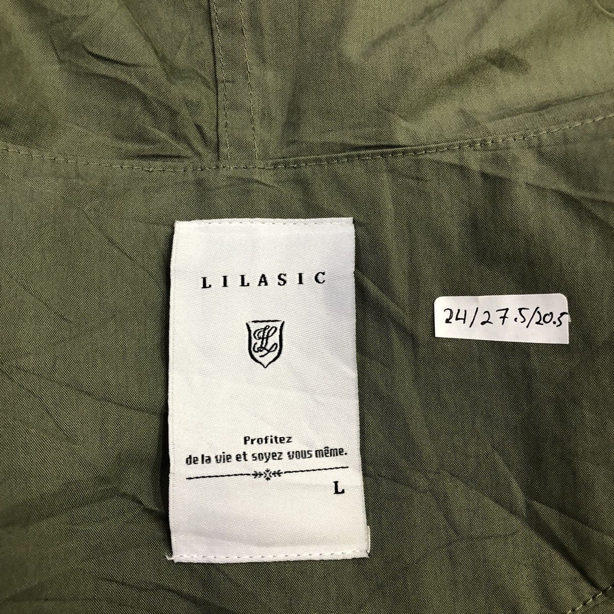 Japanese Brand Lilasic Japanese Brand Cropped Hoodie Light Jacket Size US L / EU 52-54 / 3 - 11 Thumbnail