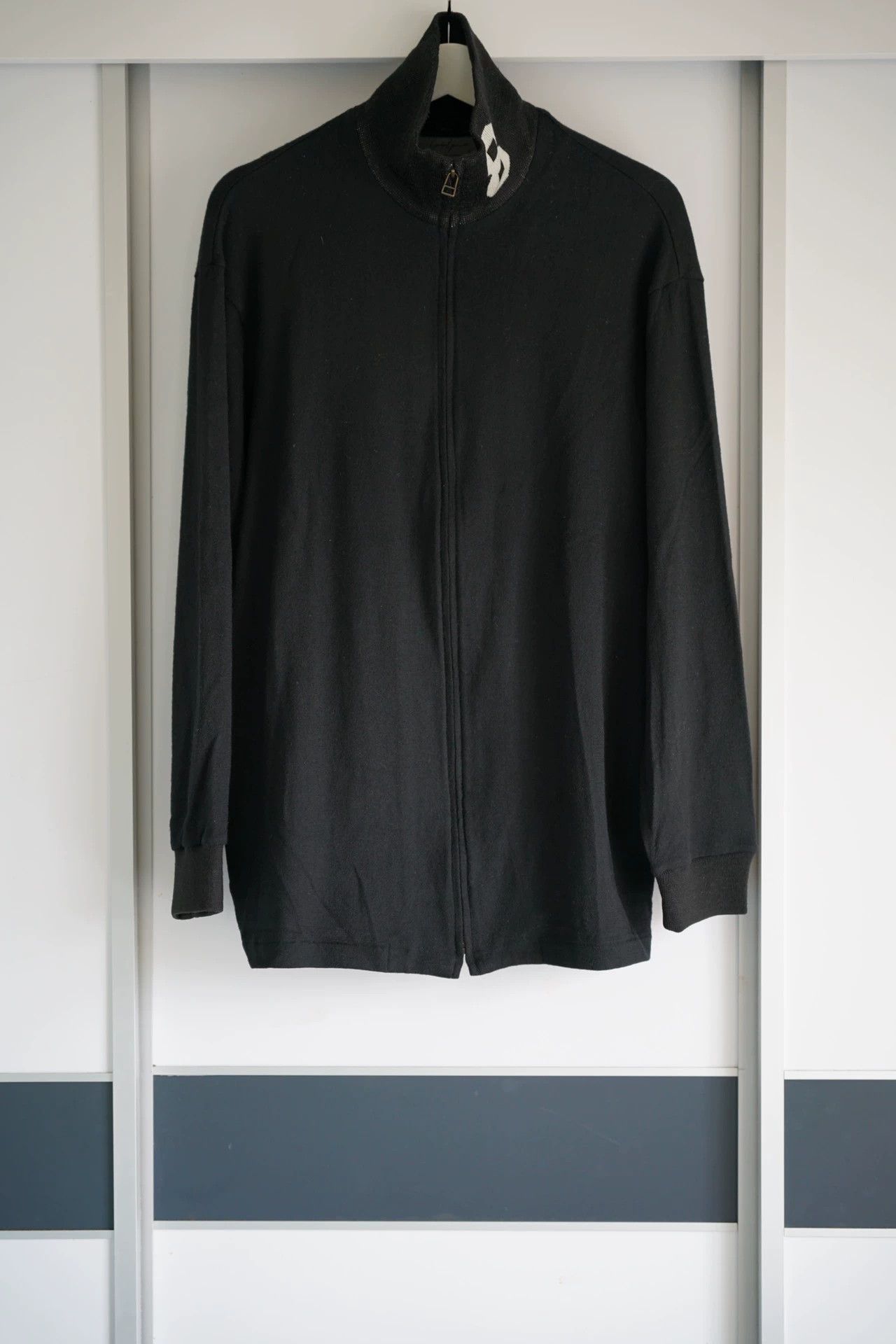 Yohji Yamamoto Yohji Yamamoto 87AW Pour Homme #8 Zip Wool Jacket Size US M / EU 48-50 / 2 - 1 Thumbnail