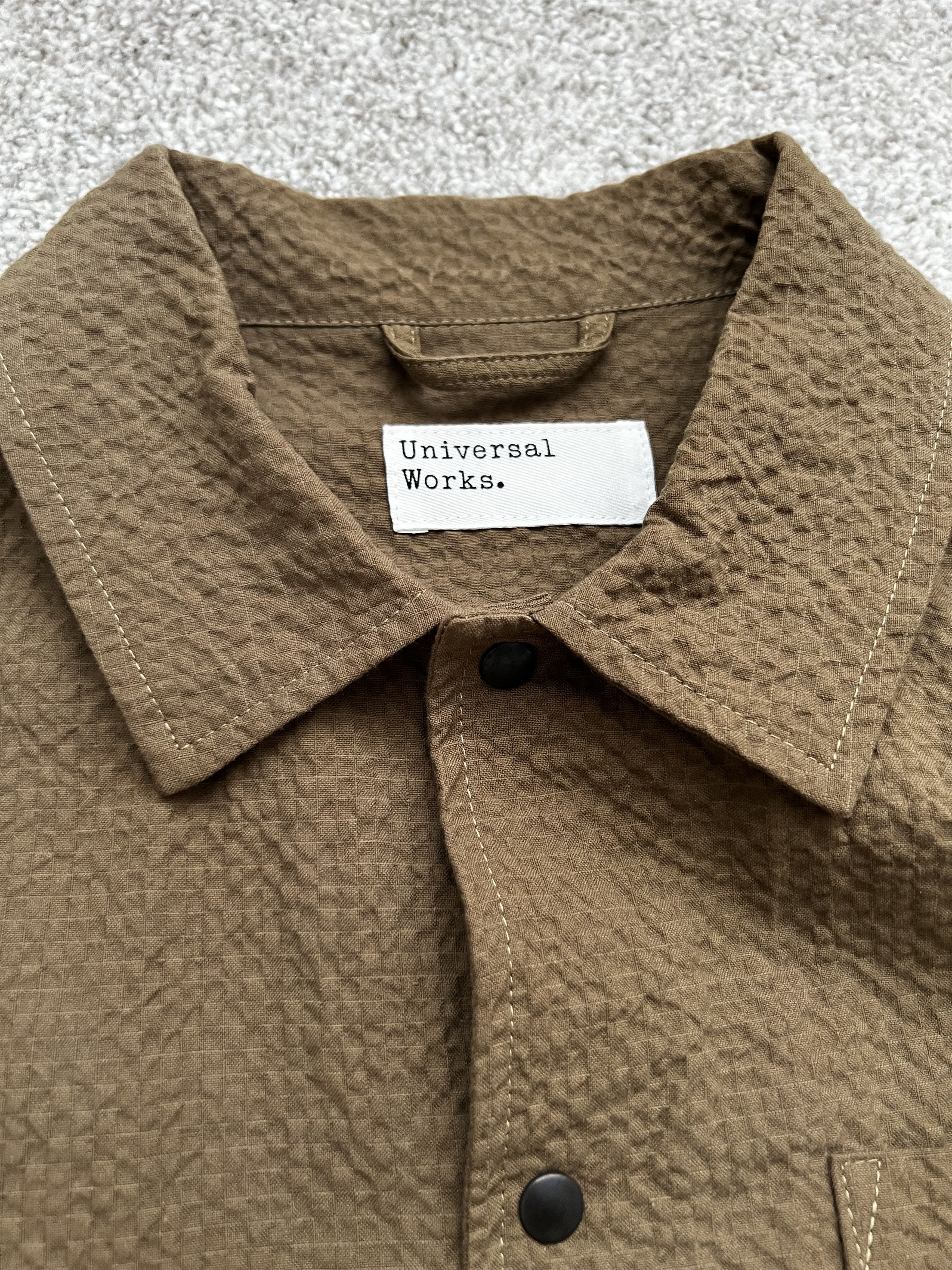 Universal Works Porto Jacket Seersucker Size US M / EU 48-50 / 2 - 3 Thumbnail