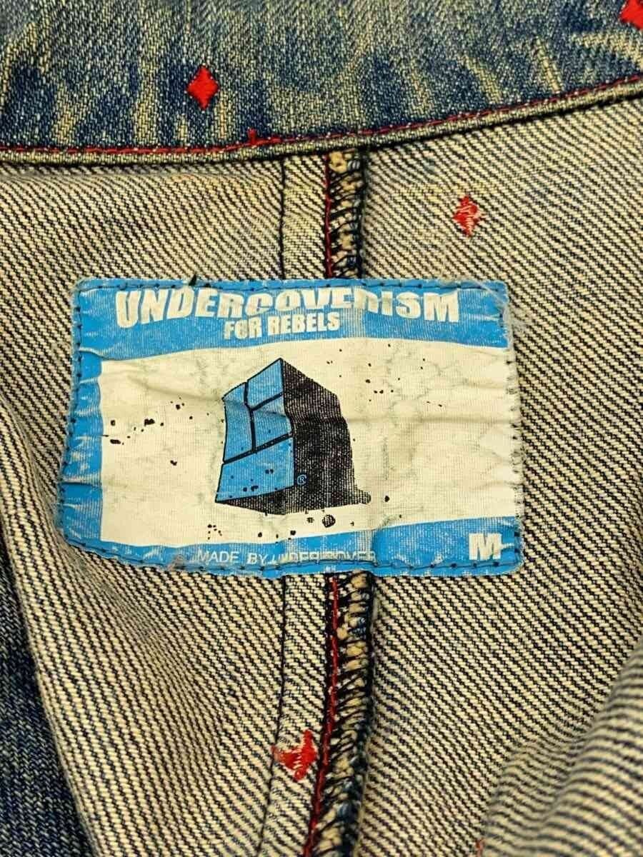 Undercover Diamond Embroidered Denim Tailored Jacket Size US M / EU 48-50 / 2 - 4 Thumbnail