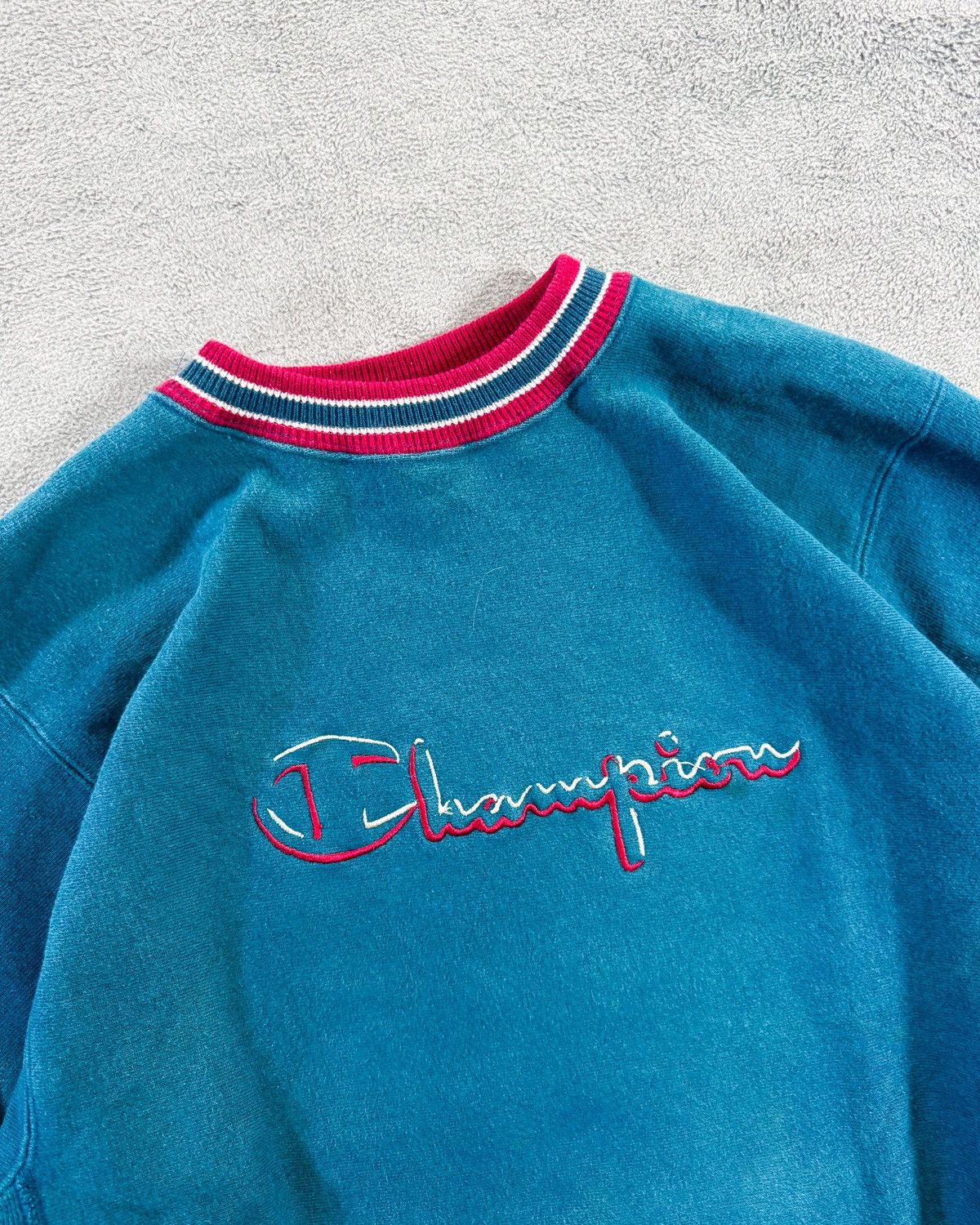 Champion Vintage 90s Champion Reverse Weave Sweatshirt Size US L / EU 52-54 / 3 - 3 Thumbnail