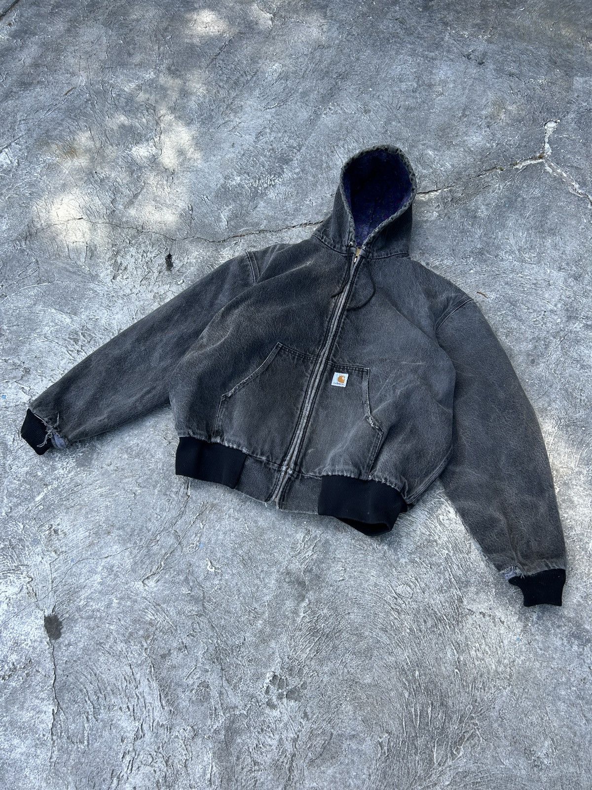 Vintage Aztec Carhartt Denim Jacket