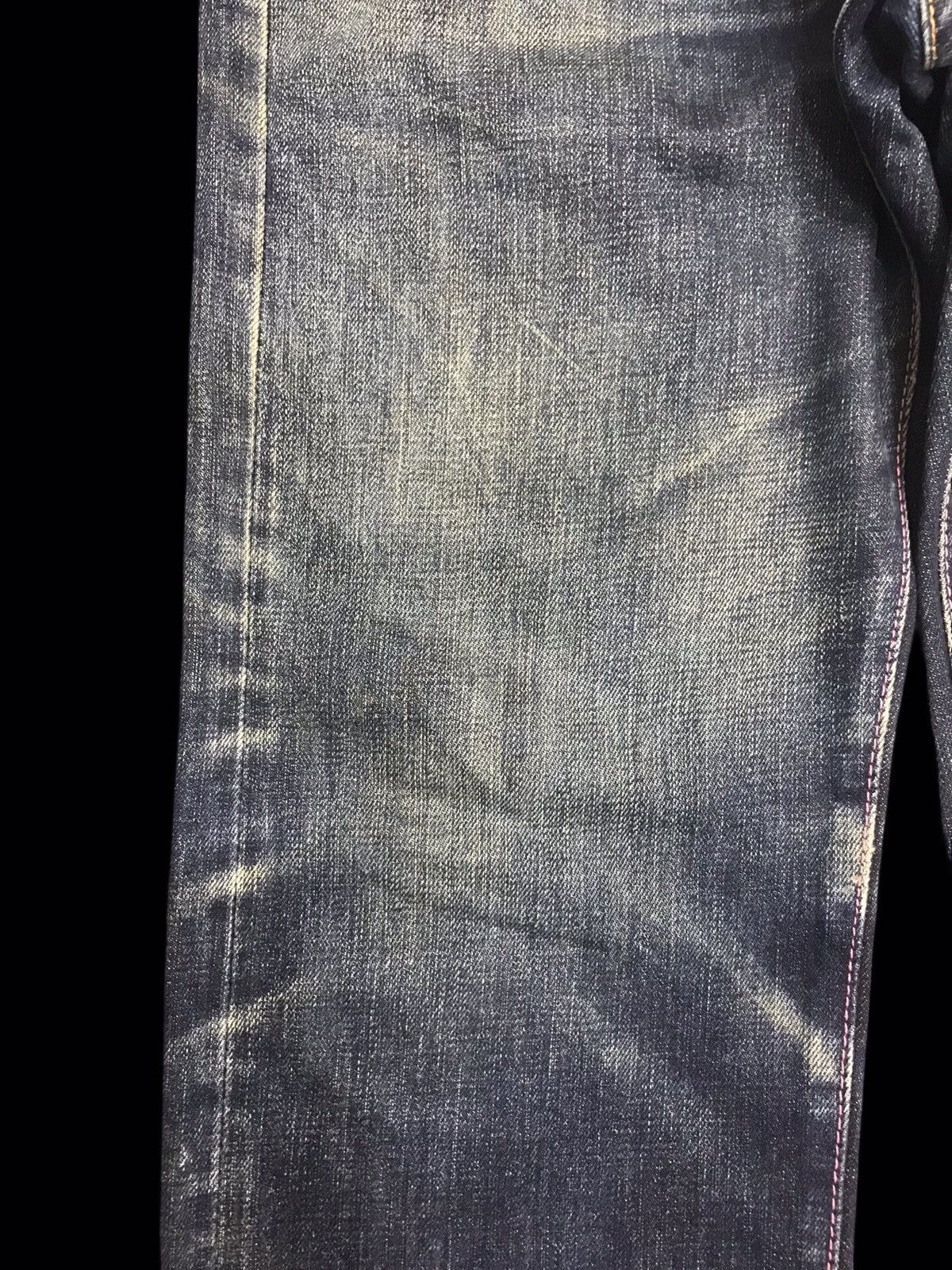 Japanese Brand 💥RAW DENIM💥MOMOTARO Heavyweight Selvedge Biker Denim F110 Size US 30 / EU 46 - 8 Thumbnail