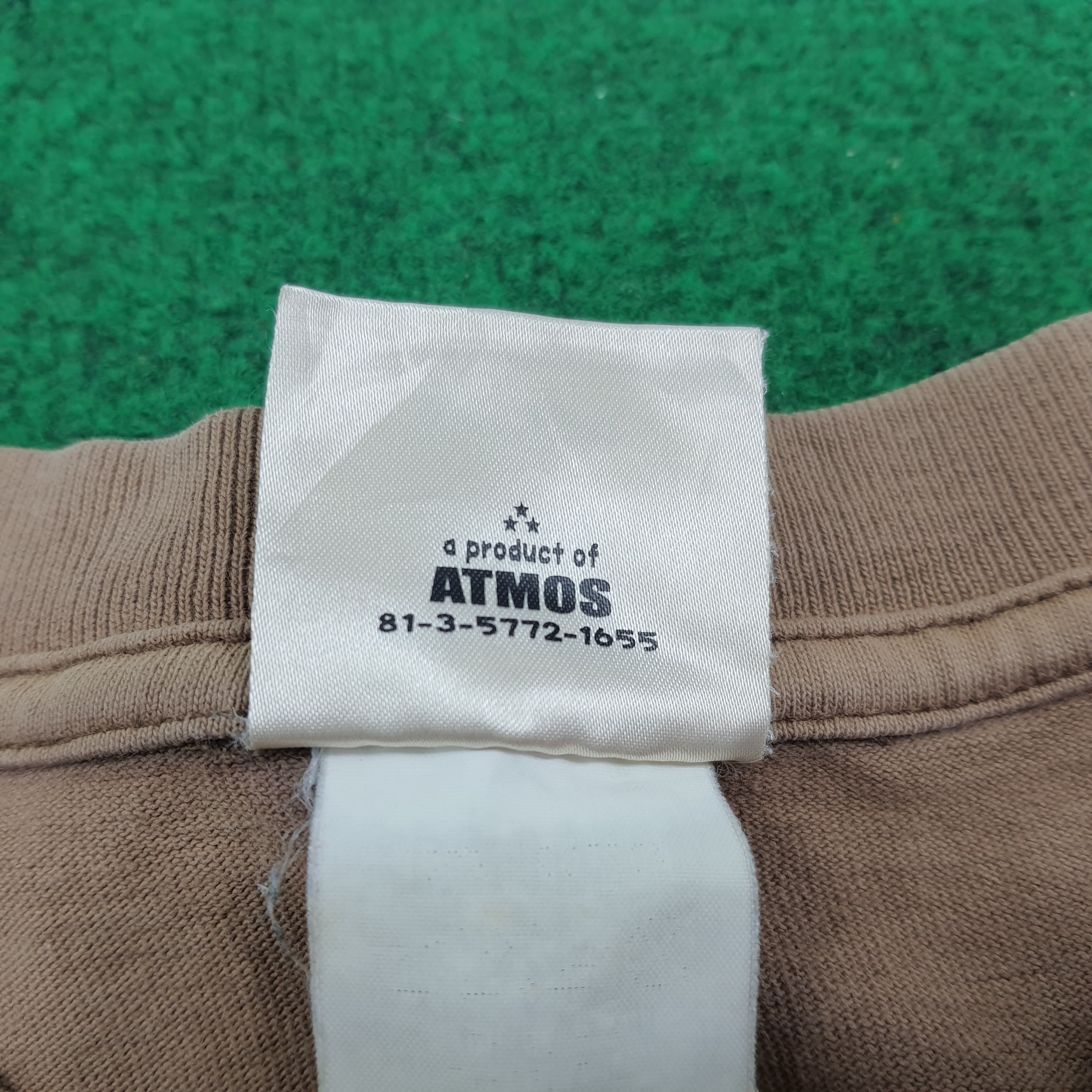 Vintage × atmos Vintage Atmos Streetwear Spell Out Japanese Brand Tshirt Size US M / EU 48-50 / 2 - 5 Thumbnail