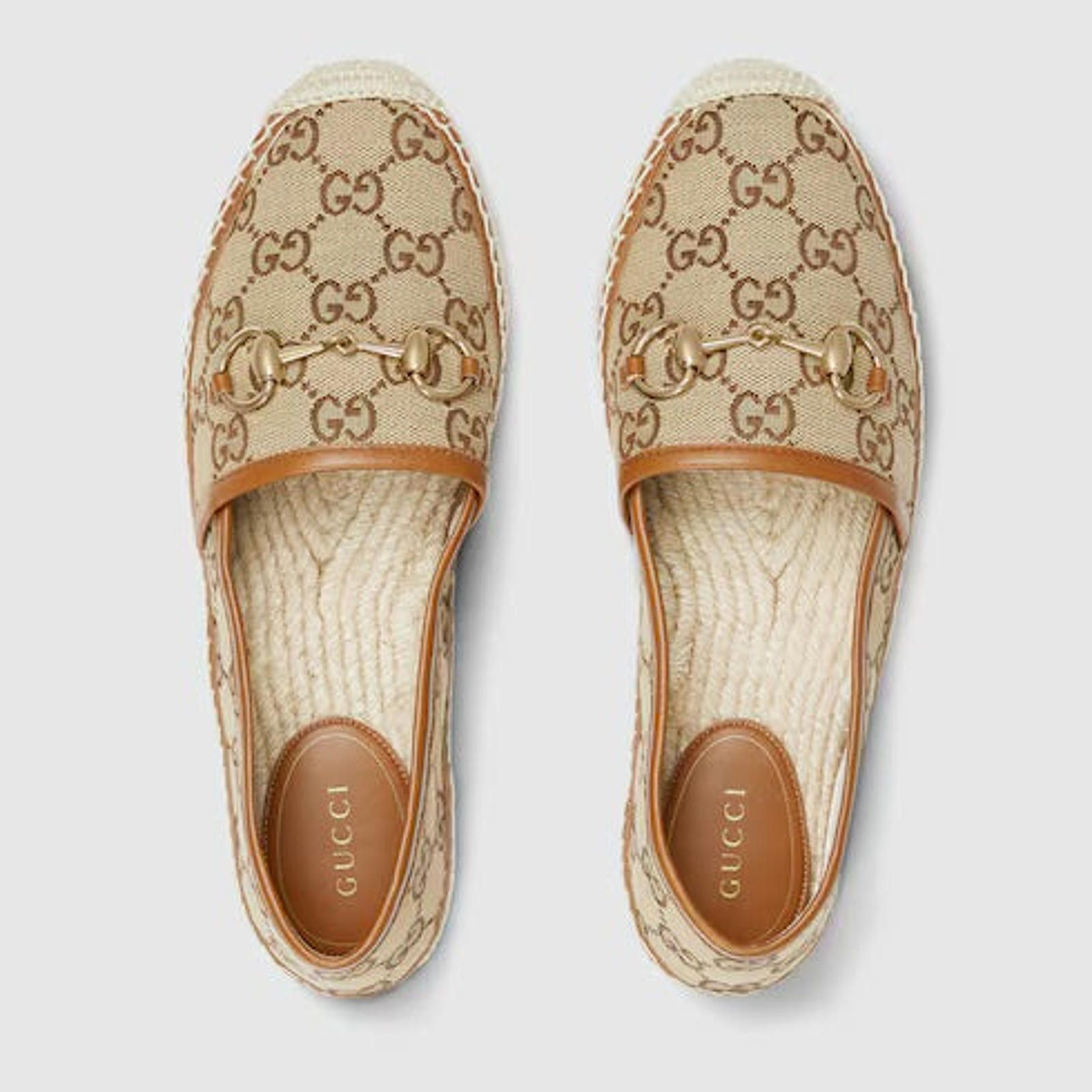 Gucci Gucci Horsebit GG Espadrilles Size US 7.5 / IT 37.5 - 2 Thumbnail