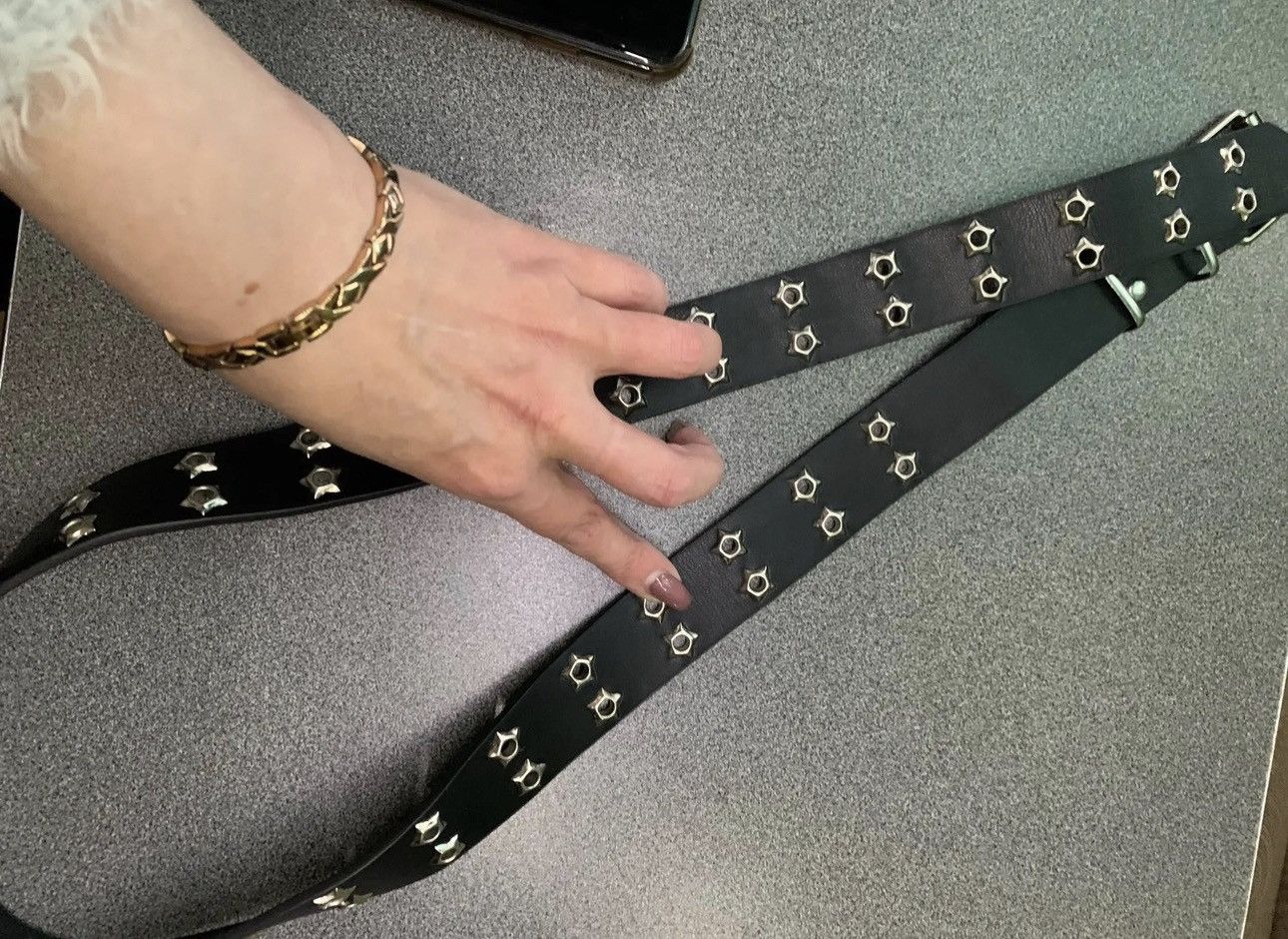 Other Star Eye Rivet Belt Size ONE SIZE - 4 Thumbnail