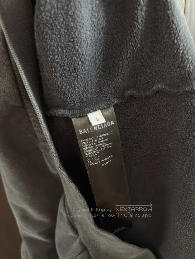 Balenciaga Balenciaga Distressed Sweatshirt, Size L Size US L / EU 52-54 / 3 - 4 Thumbnail