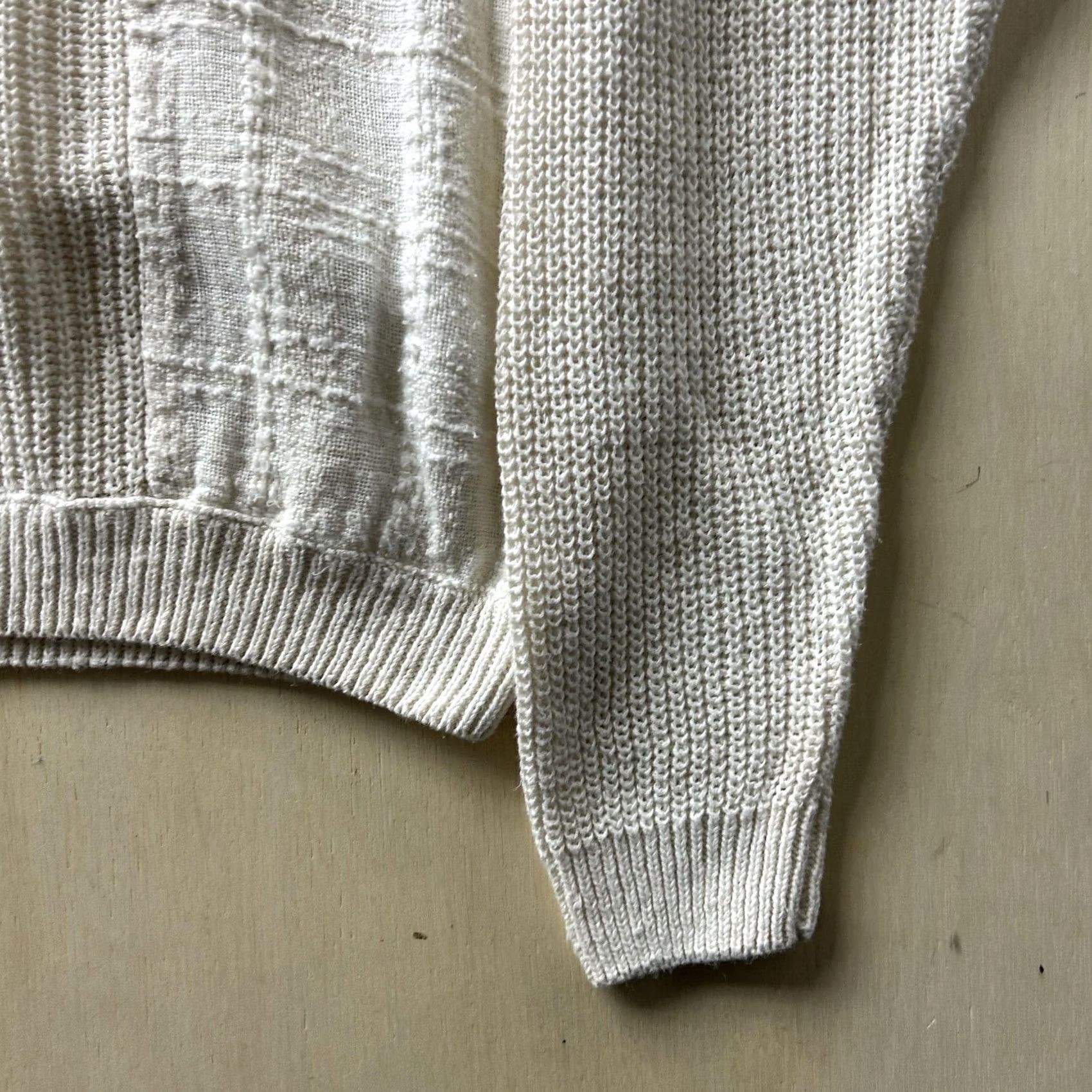 Vintage VINTAGE Tony Lambert Sweater Womens Medium White Turtleneck Knit Pullover Size M / US 6-8 / IT 42-44 - 2 Thumbnail