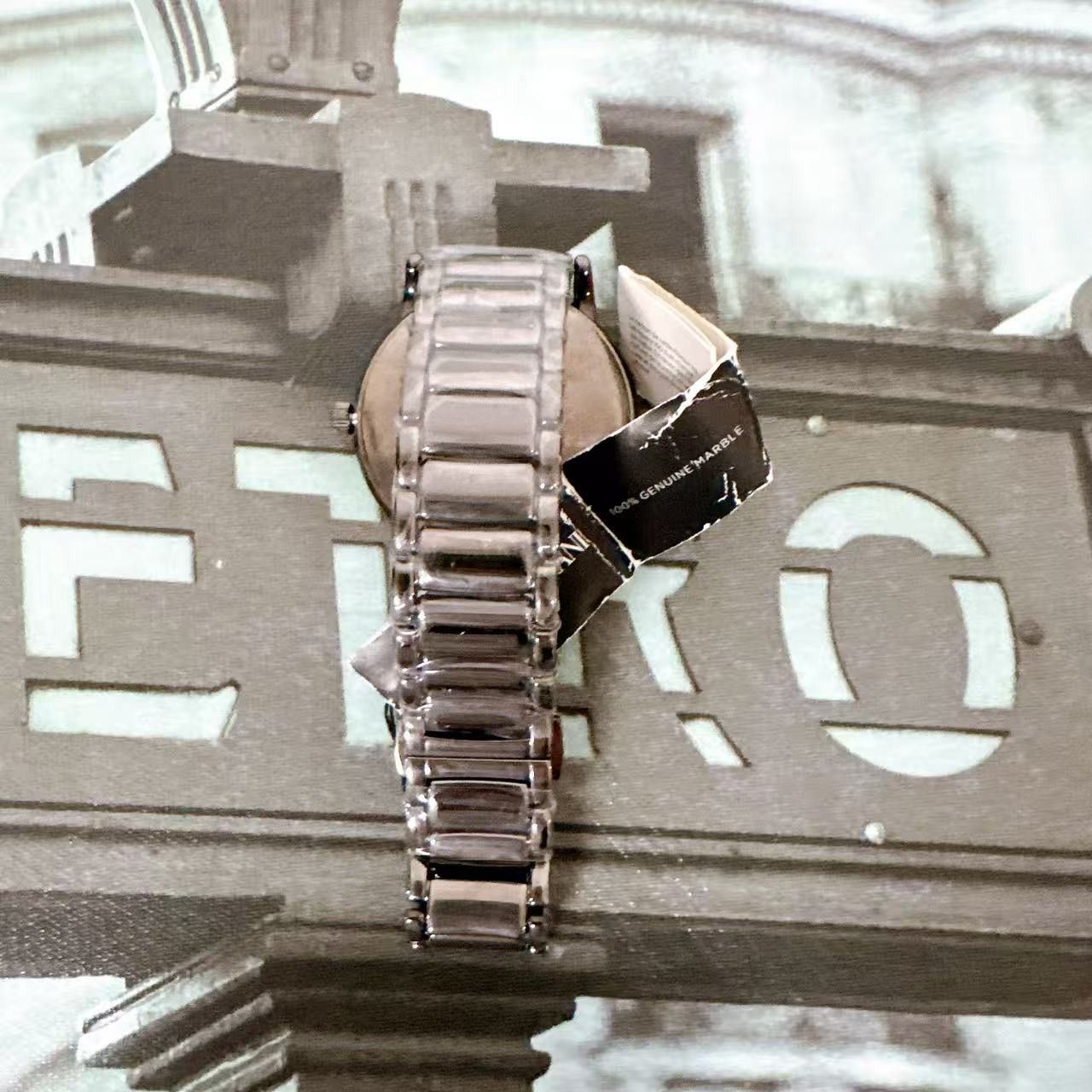 Emporio Armani Emporio Armani Luigi AR11155 Men's Watch With Gray Metal Size ONE SIZE - 4 Thumbnail