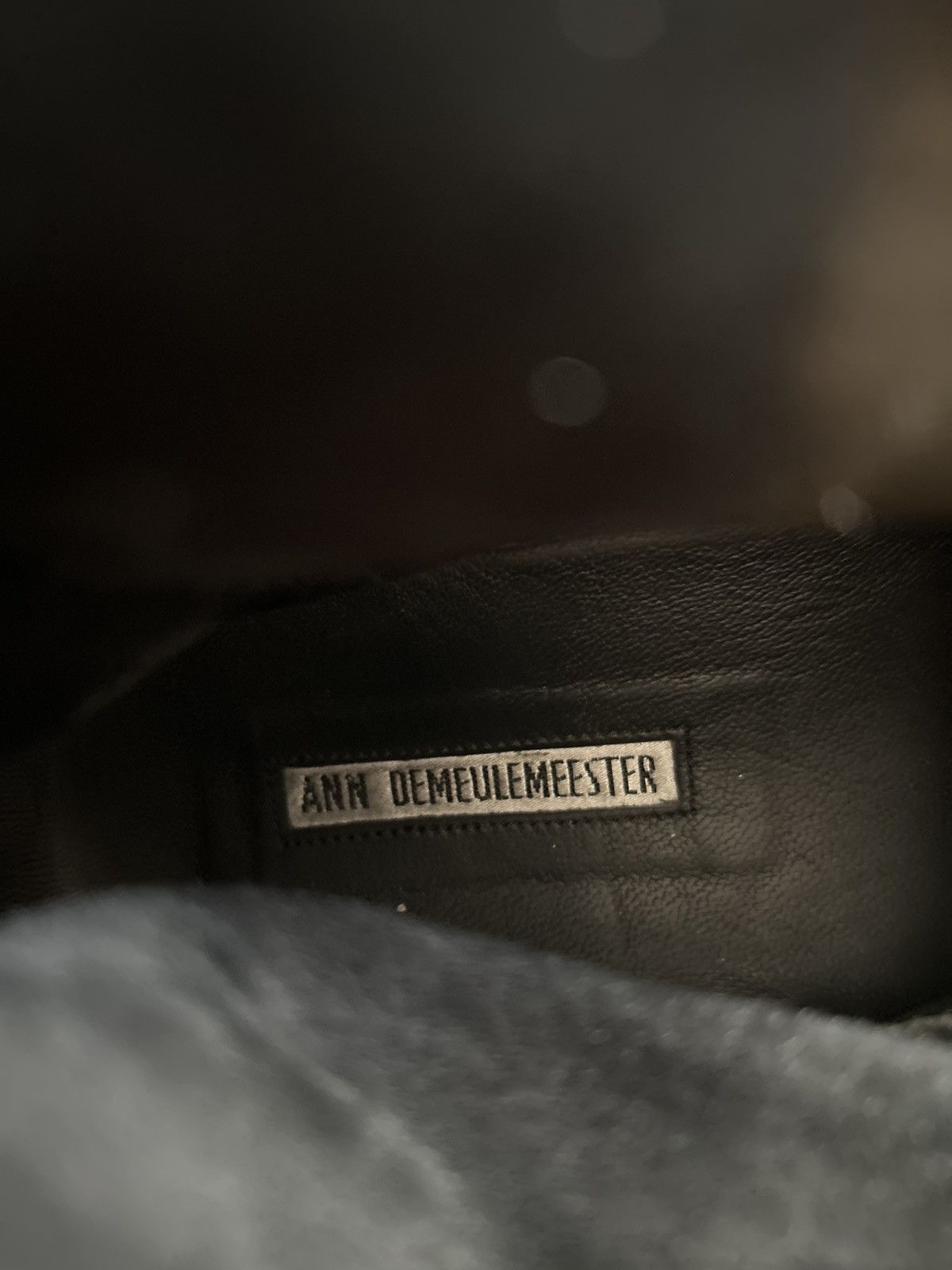 Ann Demeulemeester Ann Demeulemeester High-Top Sneakers Black Size US 9 / IT 39 - 4 Thumbnail