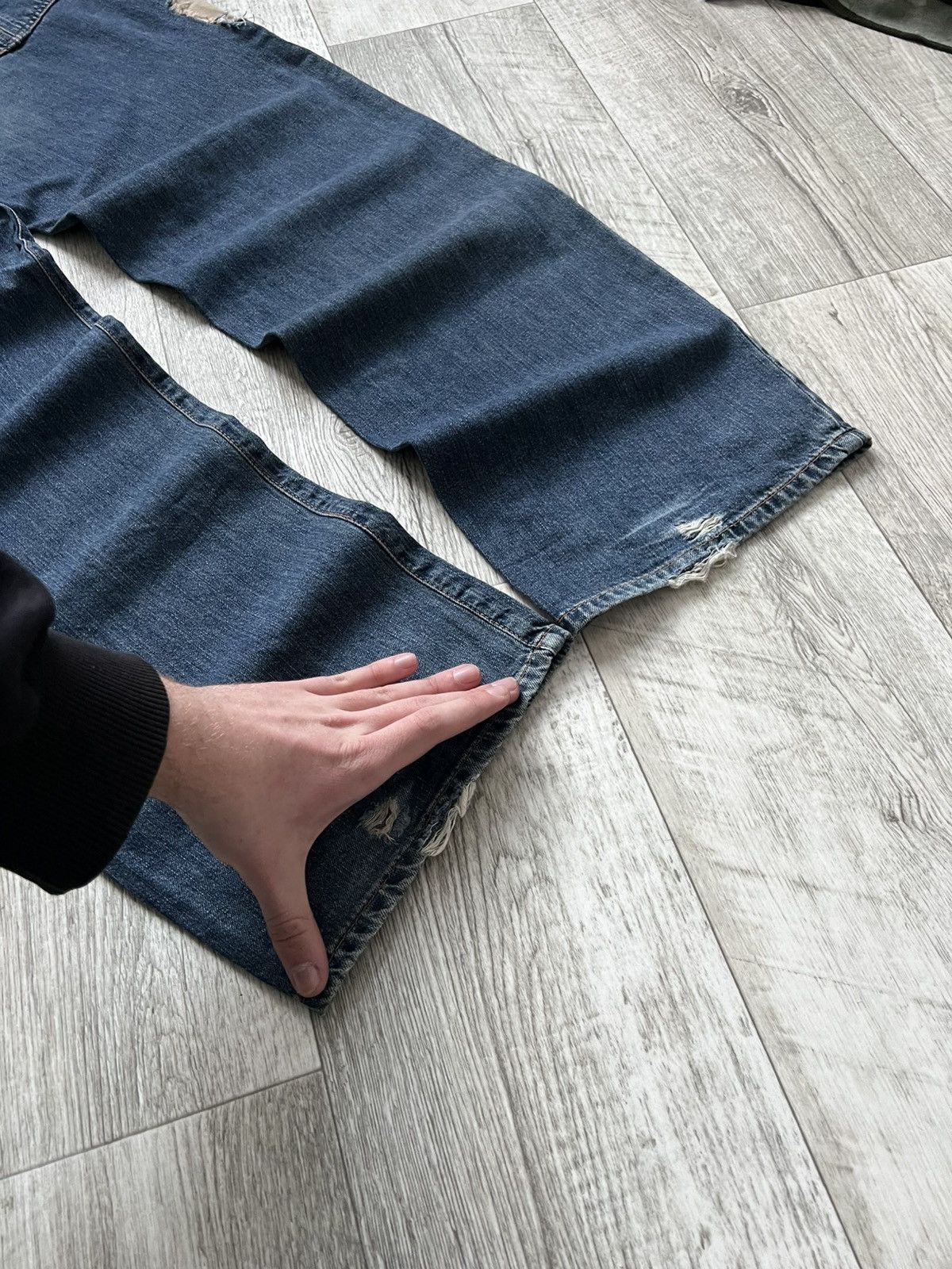 Dolce & Gabbana Archive Dolce Gabbana Big Logo Baggy Jeans TAS Hysteric Size US 36 / EU 52 - 4 Thumbnail