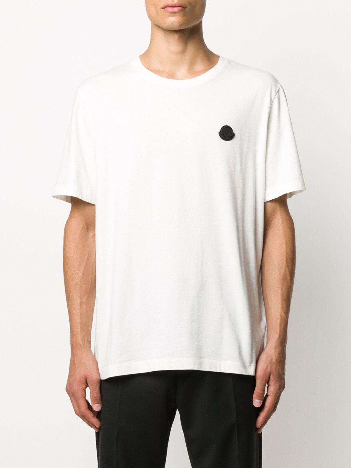Moncler Moncler Rubber Logo Patch T-Shirt Size US S / EU 44-46 / 1 - 17 Thumbnail