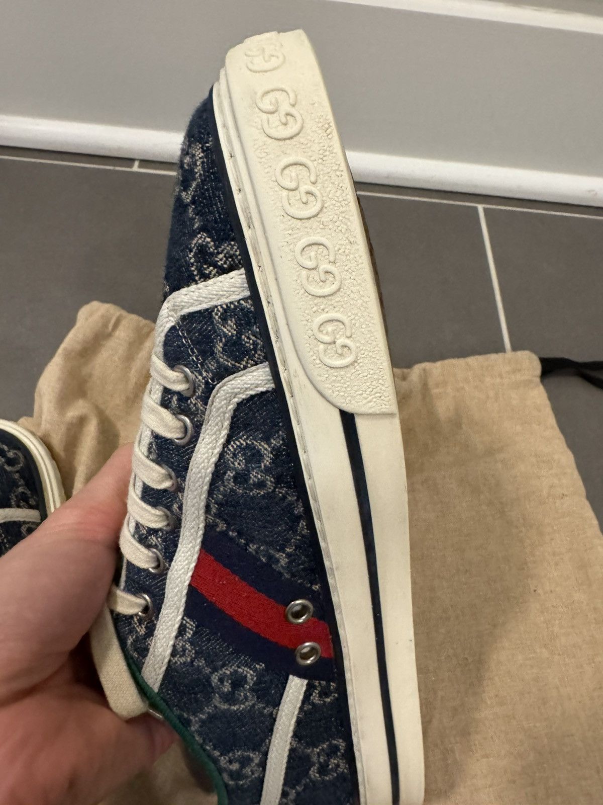 Gucci Gucci Tennis shoes 1977 Size US 9 / EU 42 - 19 Thumbnail