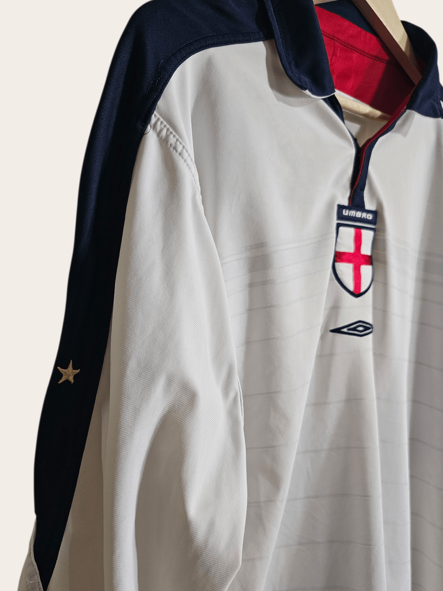 Umbro England 2003-05 Umbro Reversible Long Sleeve Kit Size US L / EU 52-54 / 3 - 6 Thumbnail
