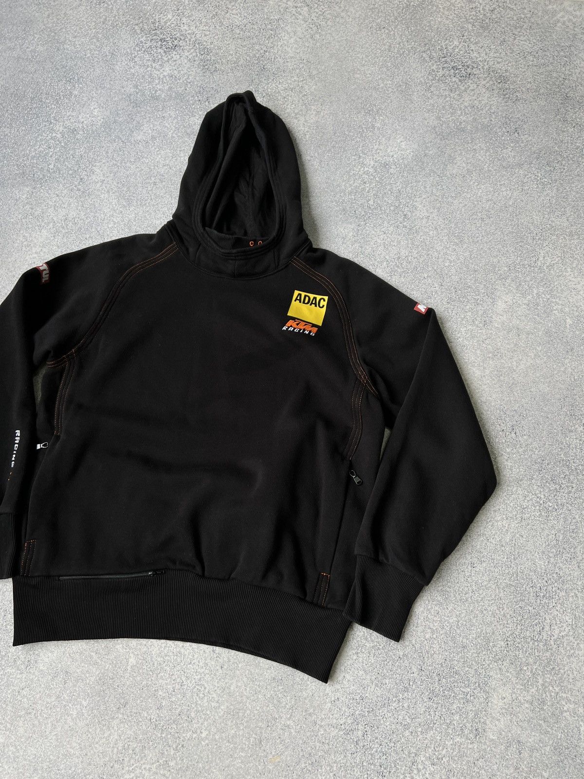 Vintage RARE Vintage KTM Moto Racing Big Logo Hoodie Size US M / EU 48-50 / 2 - 5 Thumbnail