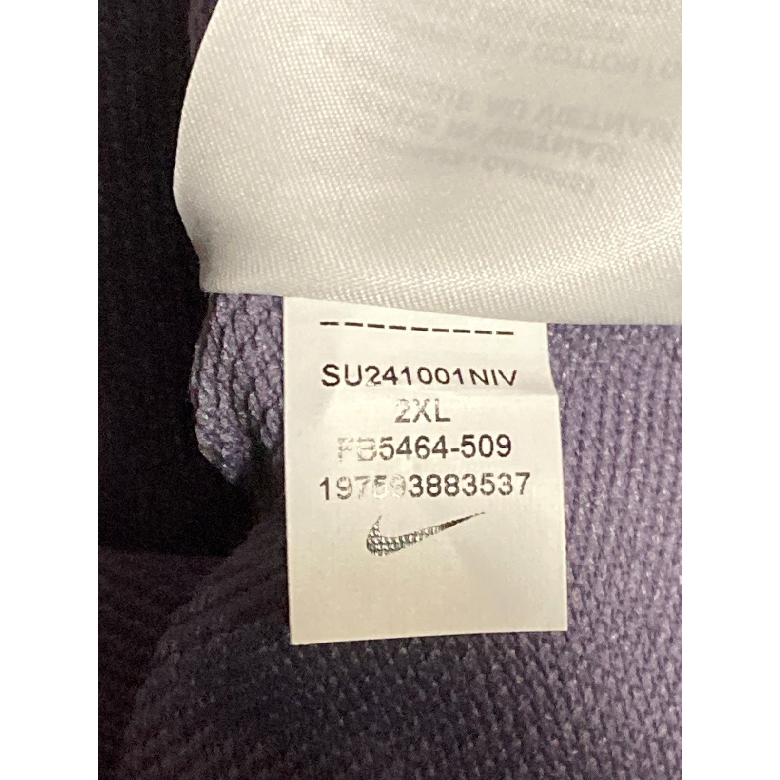 Nike Nike Mens DriFIT Golf Cardigan Purple Sz 2XL NWT FB5464-509 Size US XXL / EU 58 / 5 - 9 Thumbnail