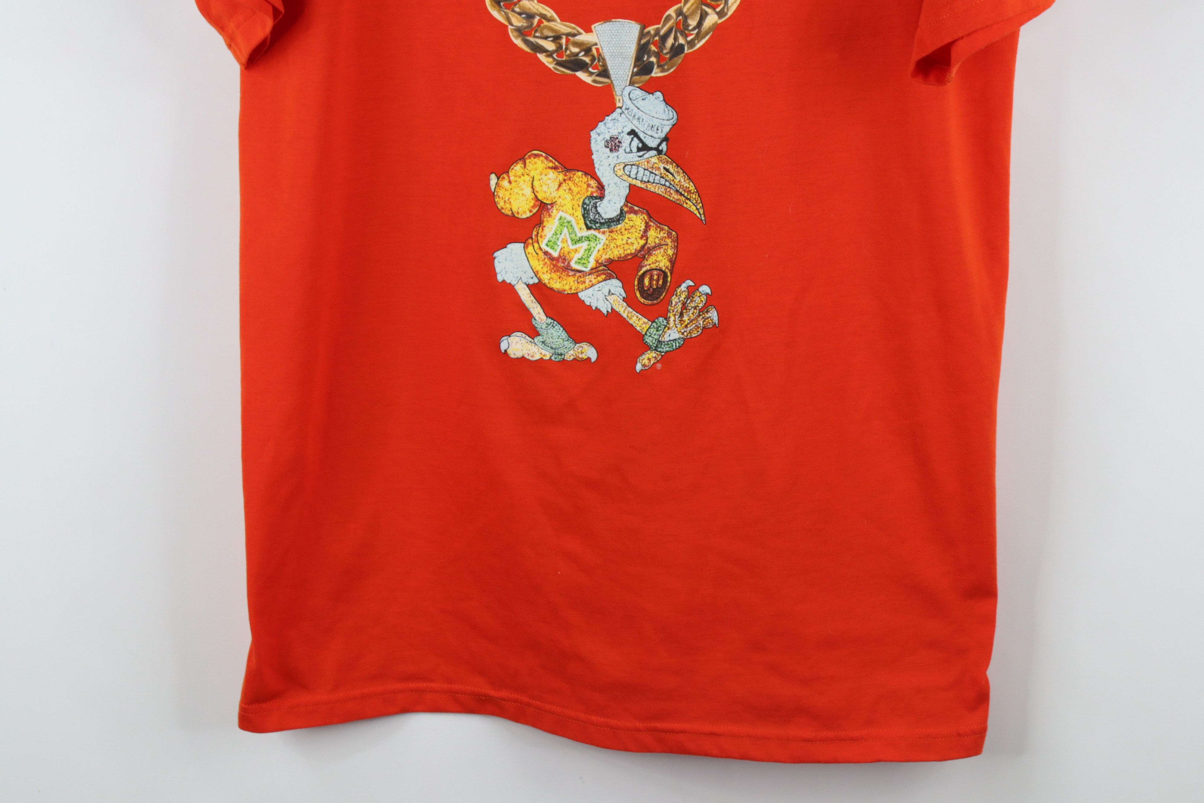 Adidas × Vintage Adidas of Miami Football Turnover Chain Short Sleeve T-Shirt Size US L / EU 52-54 / 3 - 3 Thumbnail