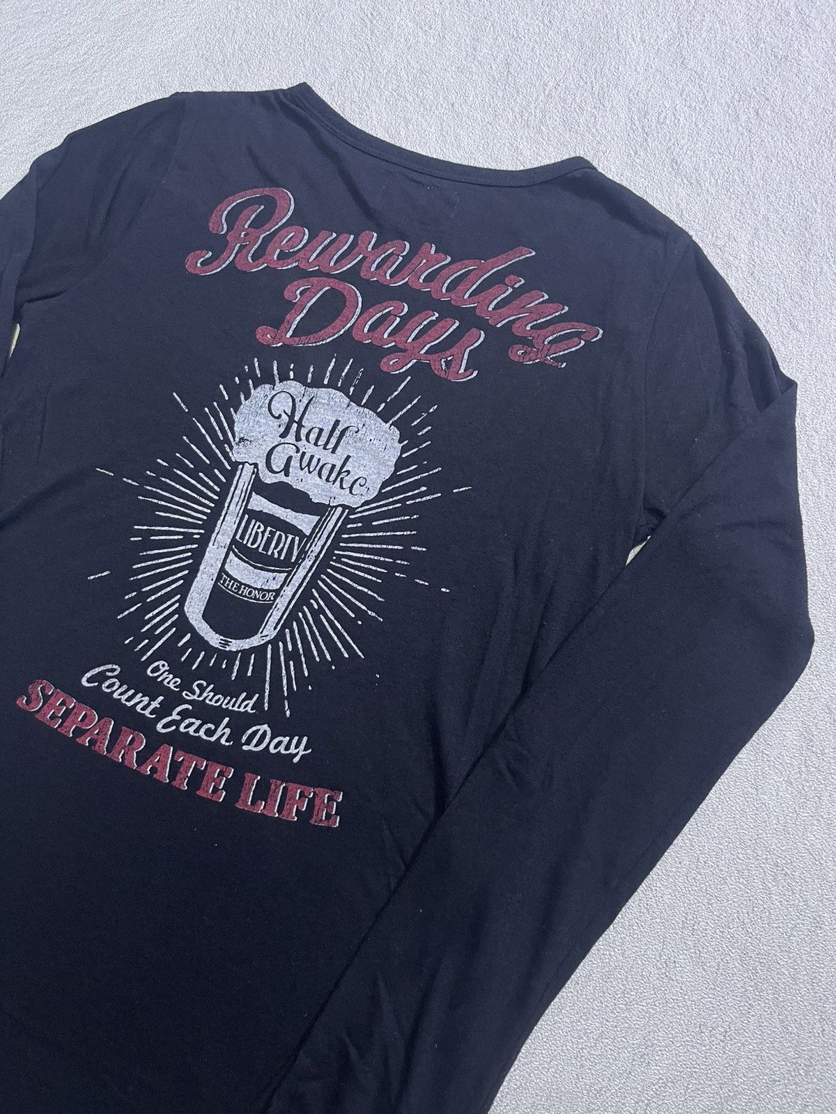 Hysteric Glamour Y2K NASHDULEX LONG SLEEVE TSHIRT Size US S / EU 44-46 / 1 - 2 Thumbnail