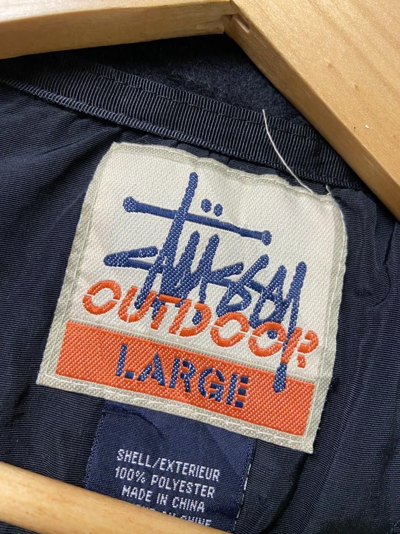 Stussy Vintage Stussy Outdoor Full Zip Fleece Jacket (194) Size US L / EU 52-54 / 3 - 2 Thumbnail