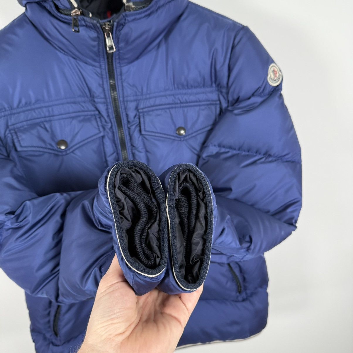 Moncler Moncler Thomas Men’s Down Puffer Jacket Size 2 (S/M) Blue Size US S / EU 44-46 / 1 - 7 Thumbnail