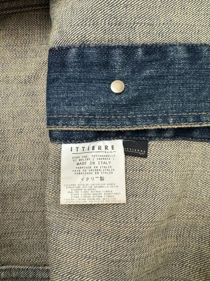 Roberto Cavalli 2000s Cavalli Blue Studded Denim Jacket Size US S / EU 44-46 / 1 - 11 Thumbnail