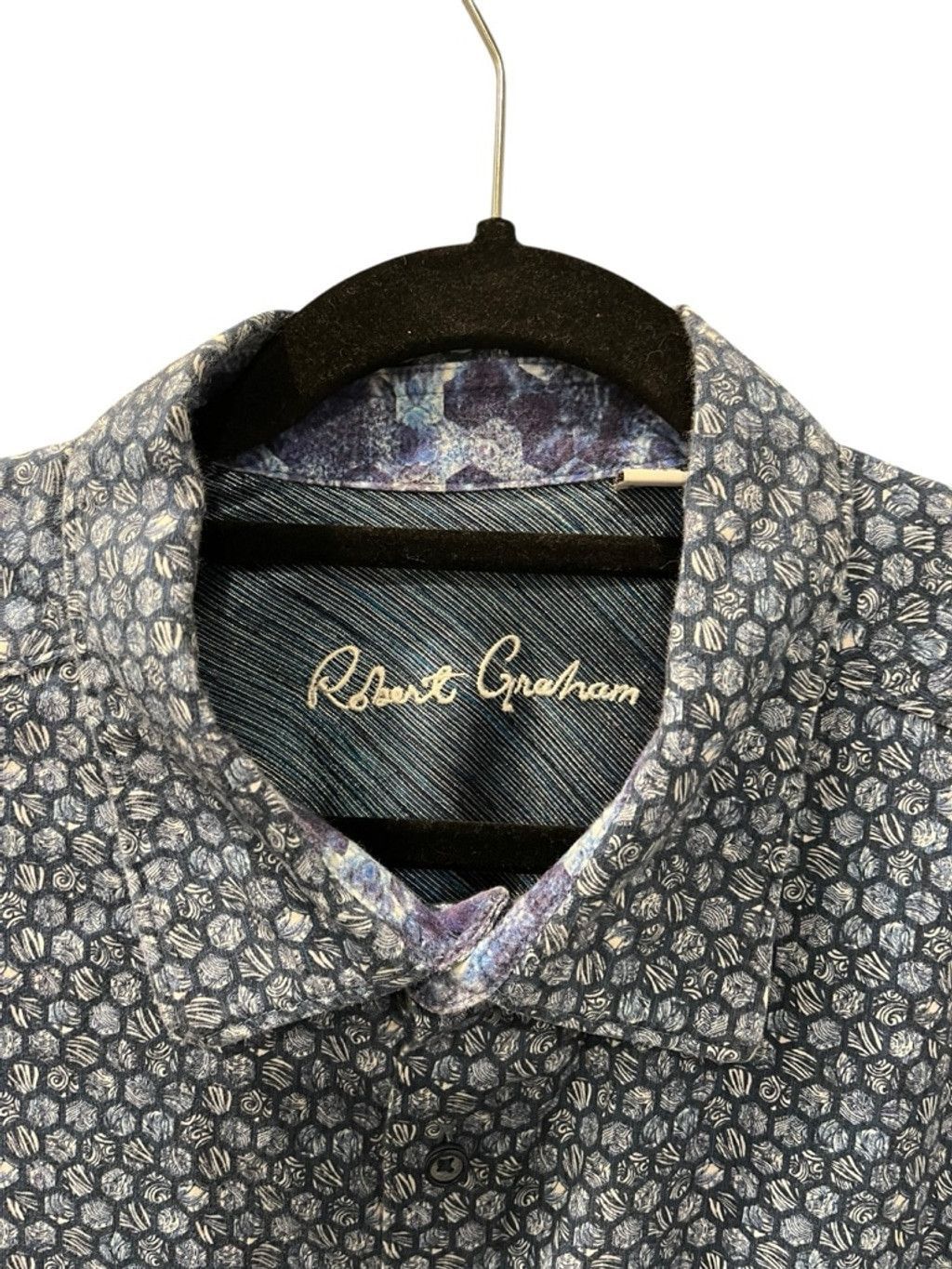 Robert Graham Robert Graham Eric Flip Cuff Button Down Shirt Size 2XL Size US XXL / EU 58 / 5 - 2 Thumbnail
