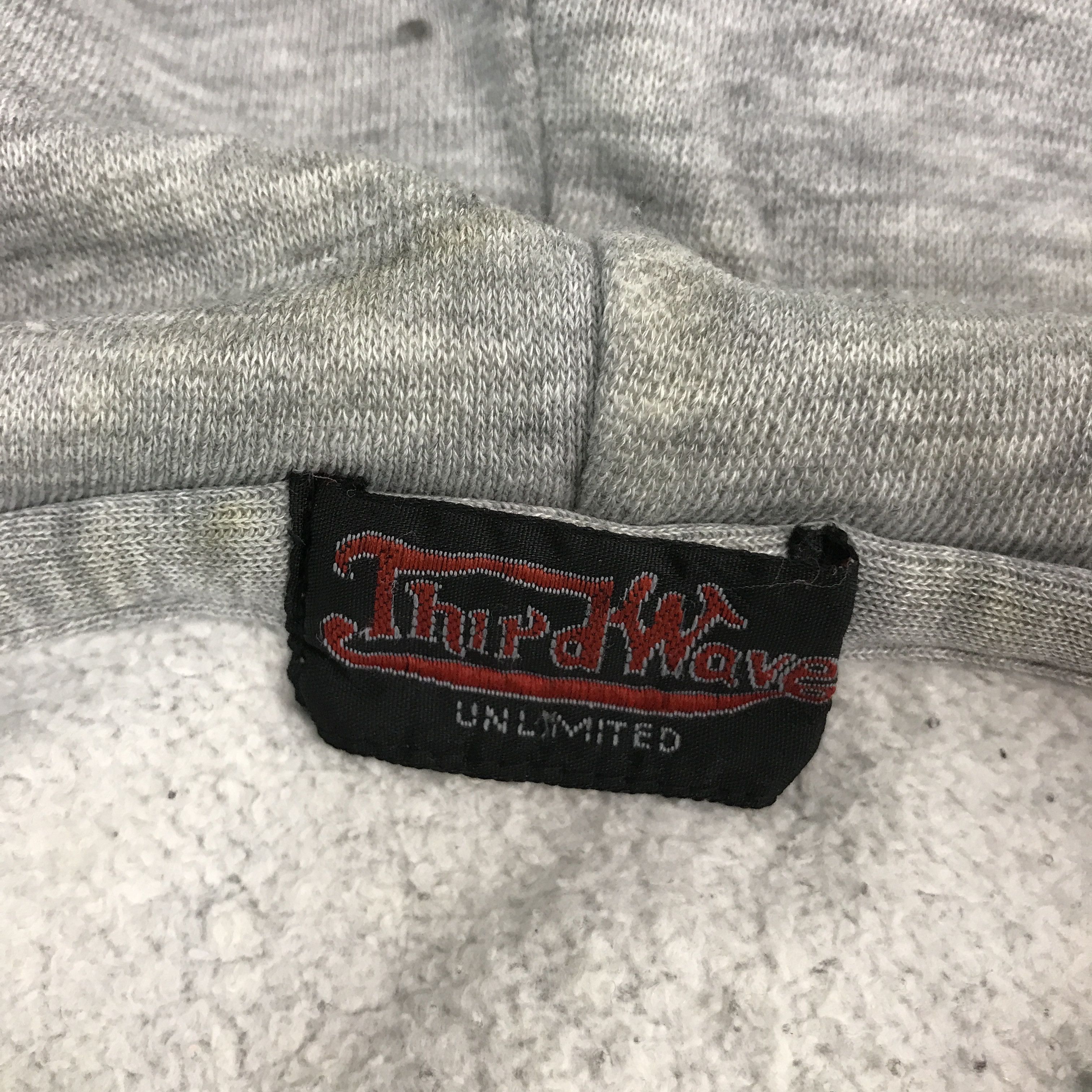 If Six Was Nine × Japanese Brand WAVE UNLIMITED PUNK HOODIES SWEATSHIRTS Size US L / EU 52-54 / 3 - 11 Thumbnail