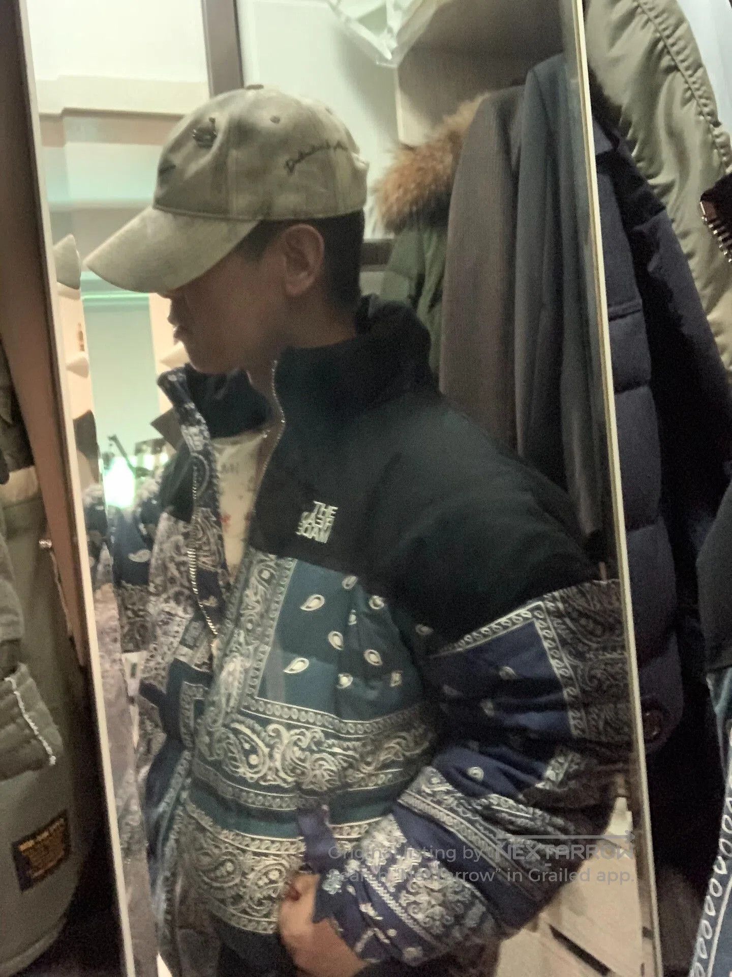 READYMADE classic paisley down jacket with tags. Size US M / EU 48-50 / 2 - 8 Thumbnail