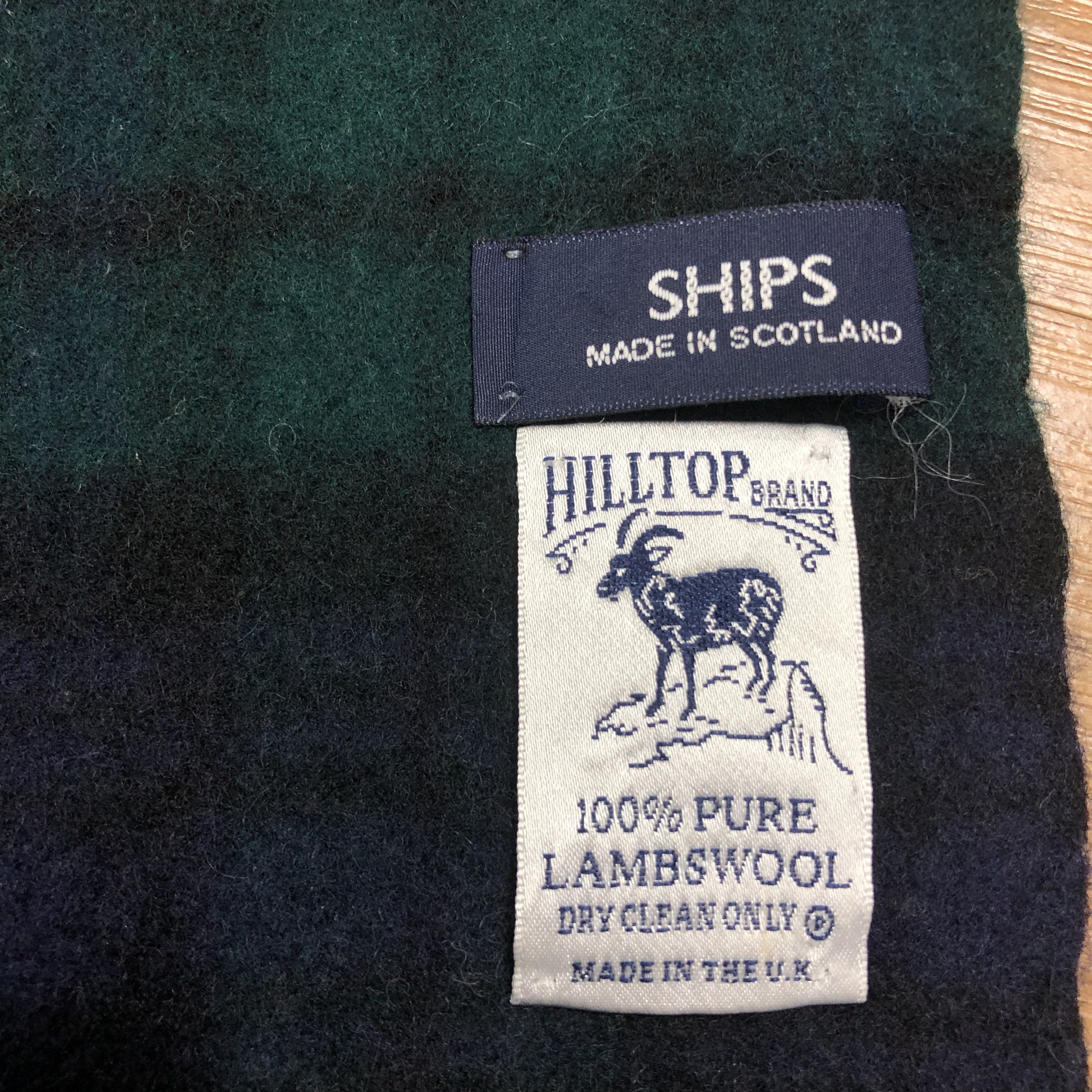SHIPS × Vintage Vintage Ships Scarf Muffler MF351 Size ONE SIZE - 3 Thumbnail