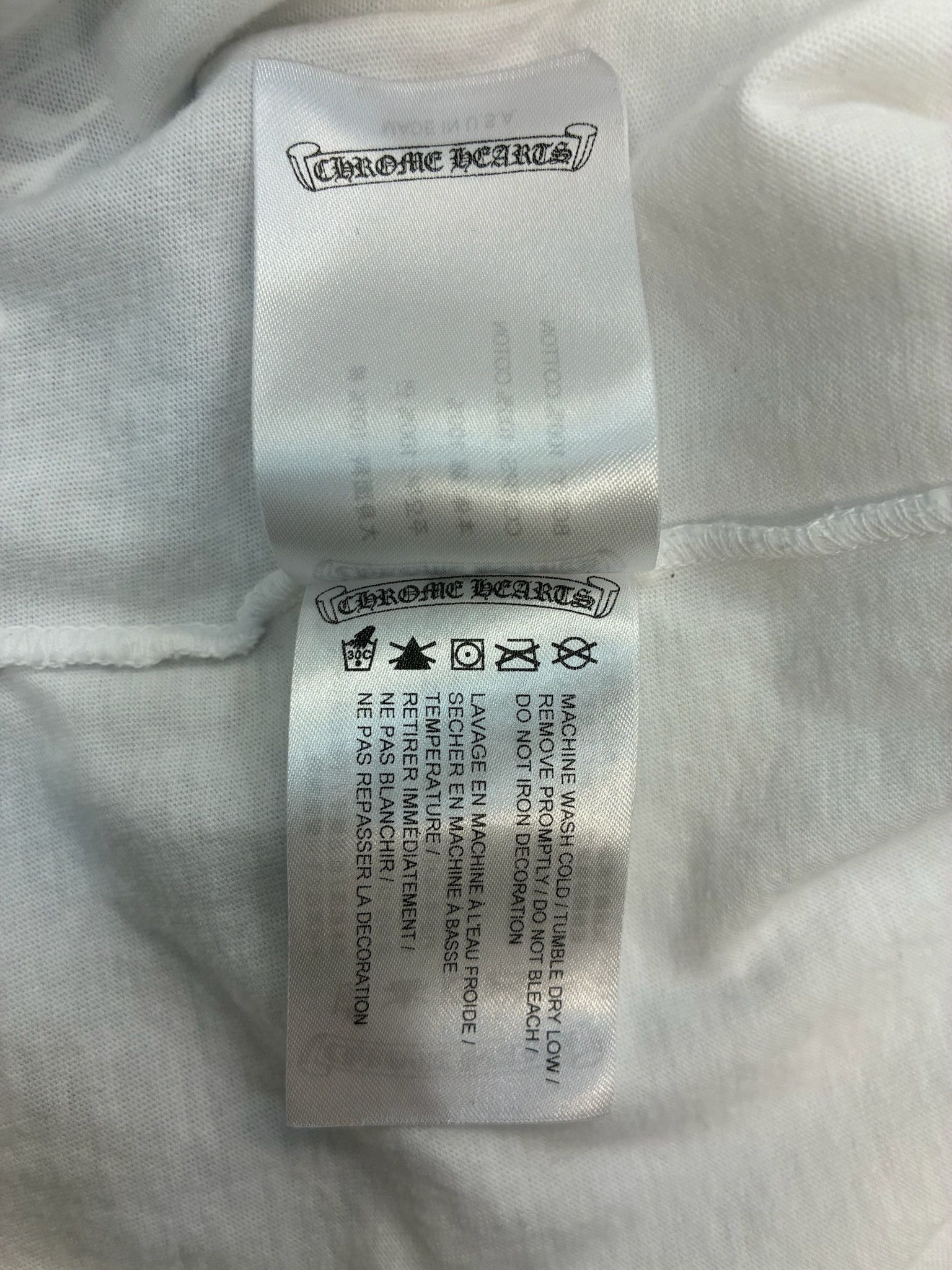 Chrome Hearts Chrome Hearts Made In Hollywood Boost T Shirt 'White' Size US XL / EU 56 / 4 - 8 Thumbnail