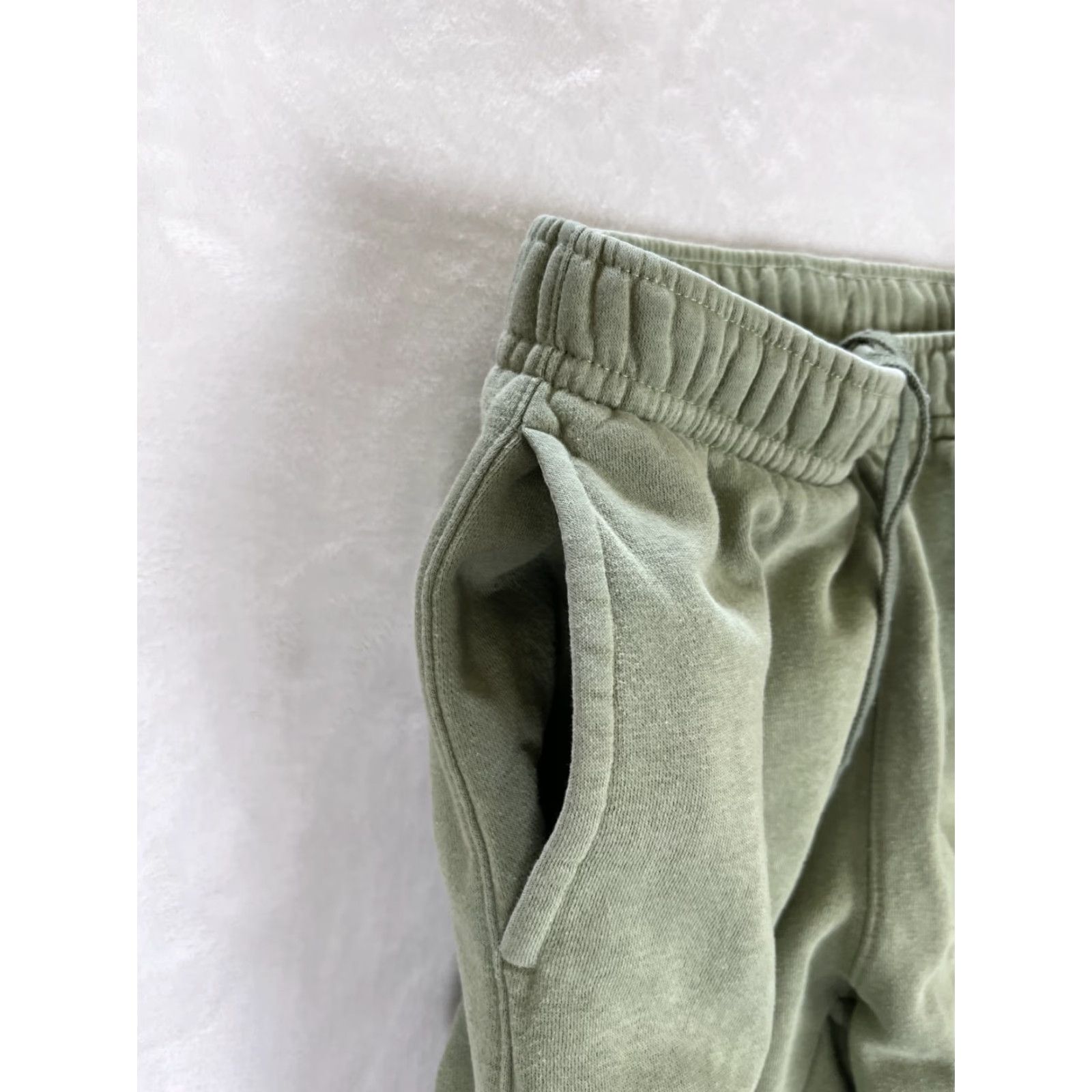 Nike Nike Women's Green Straight Open Hem Club Fleece Pants Size Small Faded Y2K Size 28" / US 6 / IT 42 - 5 Thumbnail