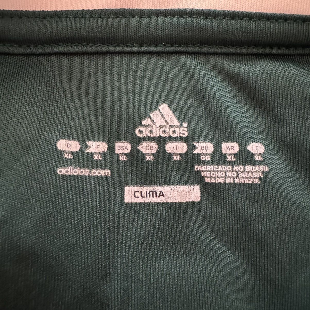 Adidas Adidas SE Palmeiras 2011 home shirt fiat brasil serie A Size US XL / EU 56 / 4 - 10 Thumbnail