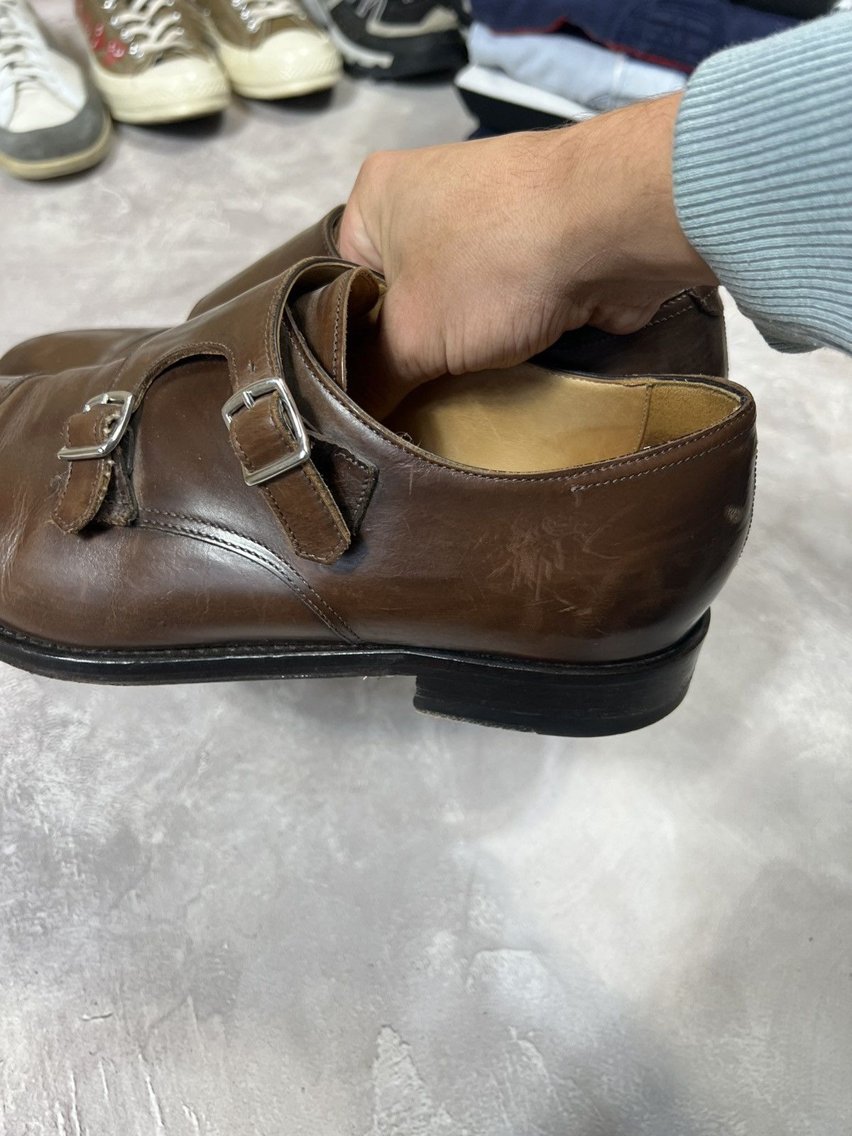 Suitsupply × Vintage SuitSupply Leather Formal Shoes Size US 9.5 / EU 42-43 - 9 Thumbnail