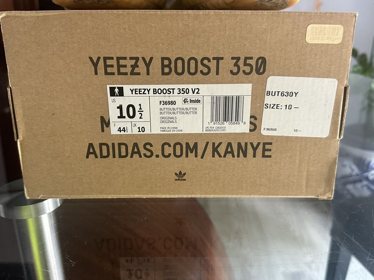 Adidas × Yeezy Yeezy 350 'butter' Size US 10.5 / EU 43-44 - 9 Thumbnail