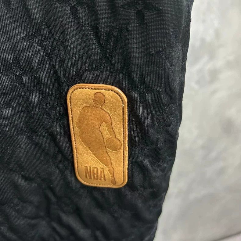 Louis Vuitton Louis Vuitton Black NBA Logo Short Sleeve Shirt-2506 Size US XXL / EU 58 / 5 - 3 Thumbnail
