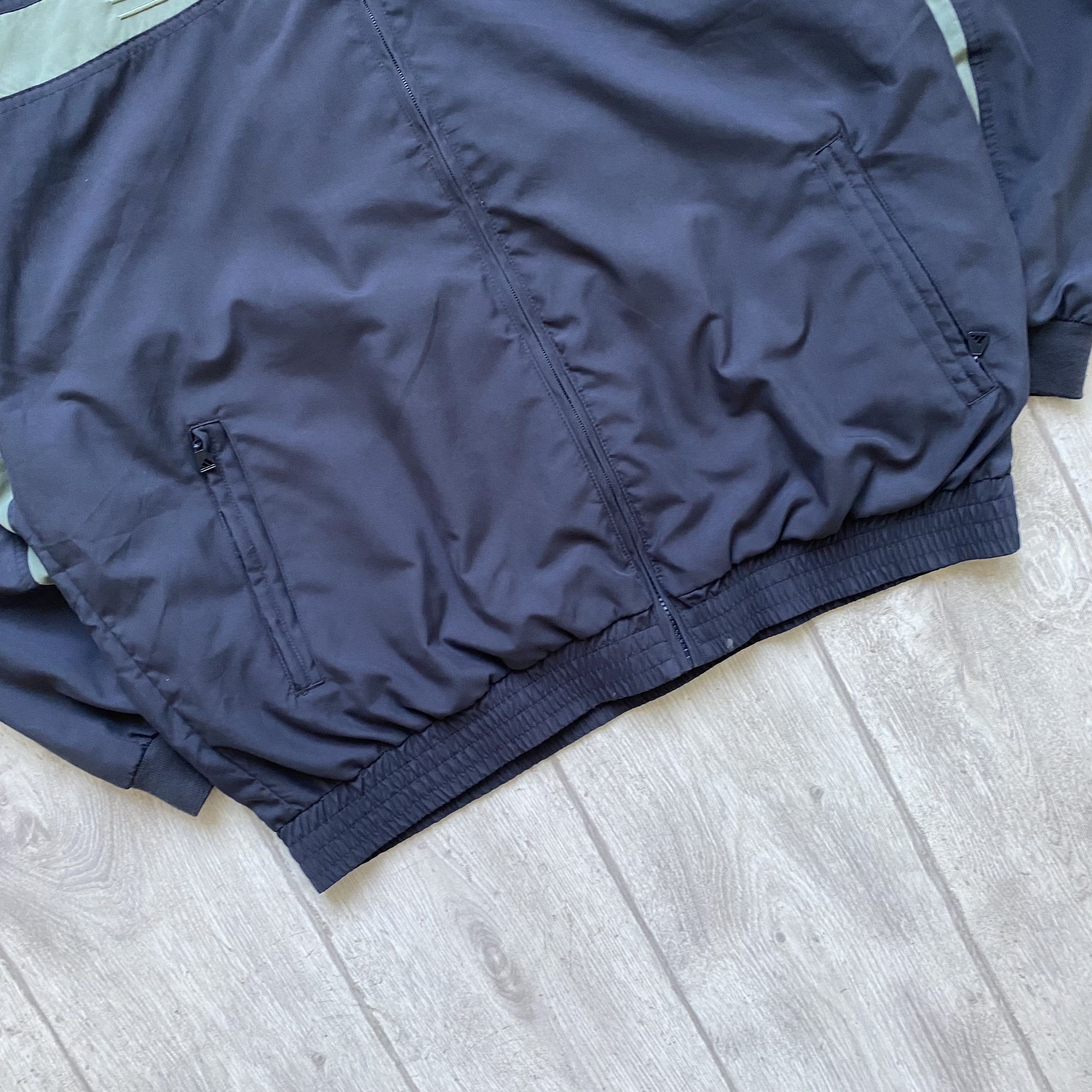 Vintage 90s Adidas Nylon track jacket retro sportwear