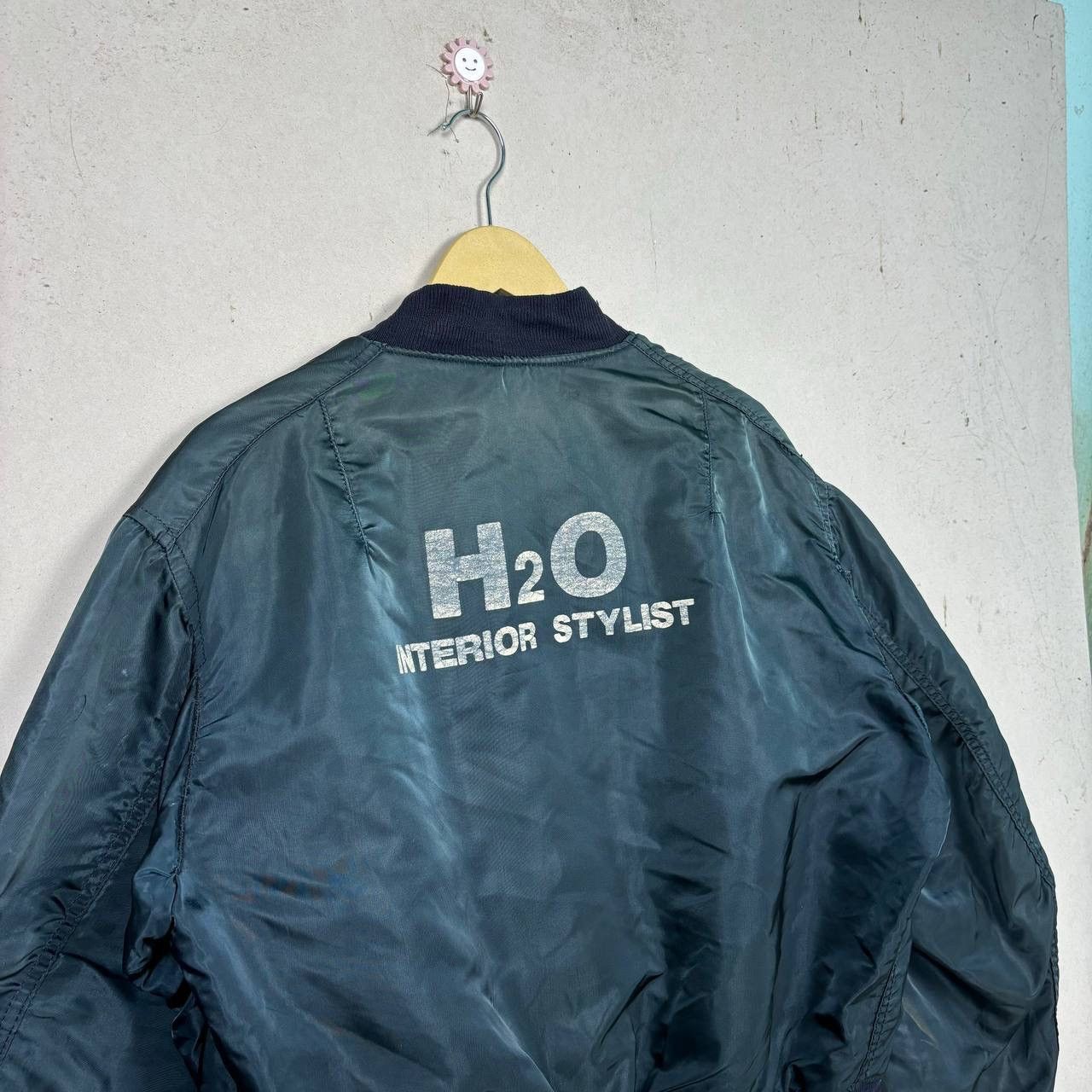 Alpha Industries Vintage Alpha Industries MA-1 Flight Jacket Large USA Made Size US L / EU 52-54 / 3 - 5 Thumbnail