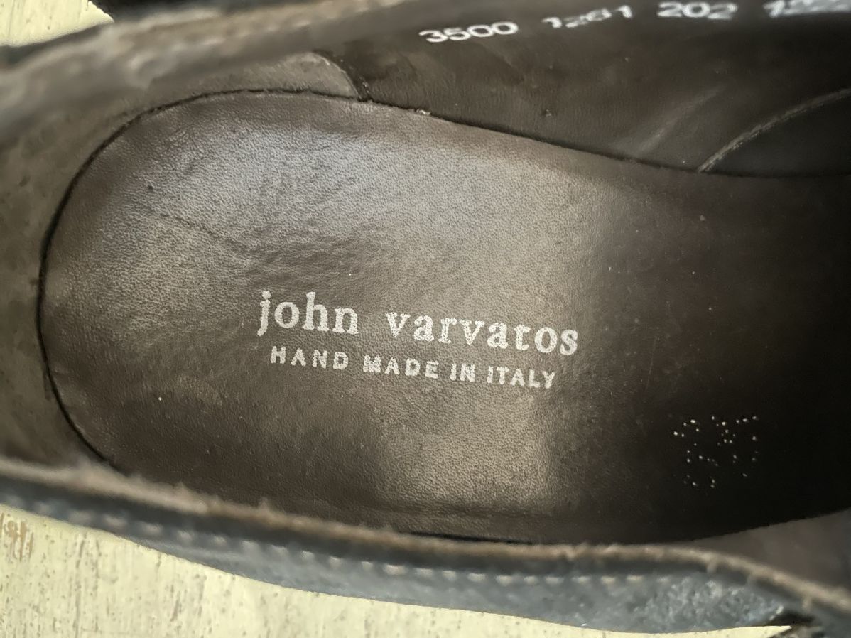 John Varvatos Rock Star Buckle Kilted Suede Loafer Size US 11 / EU 44 - 5 Thumbnail