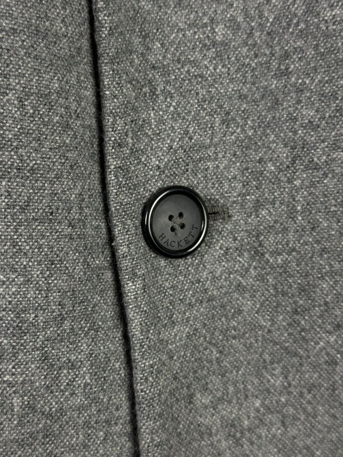 Hackett Men’s Hackett London Gray Wool Coat Size 54 Size US L / EU 52-54 / 3 - 8 Thumbnail