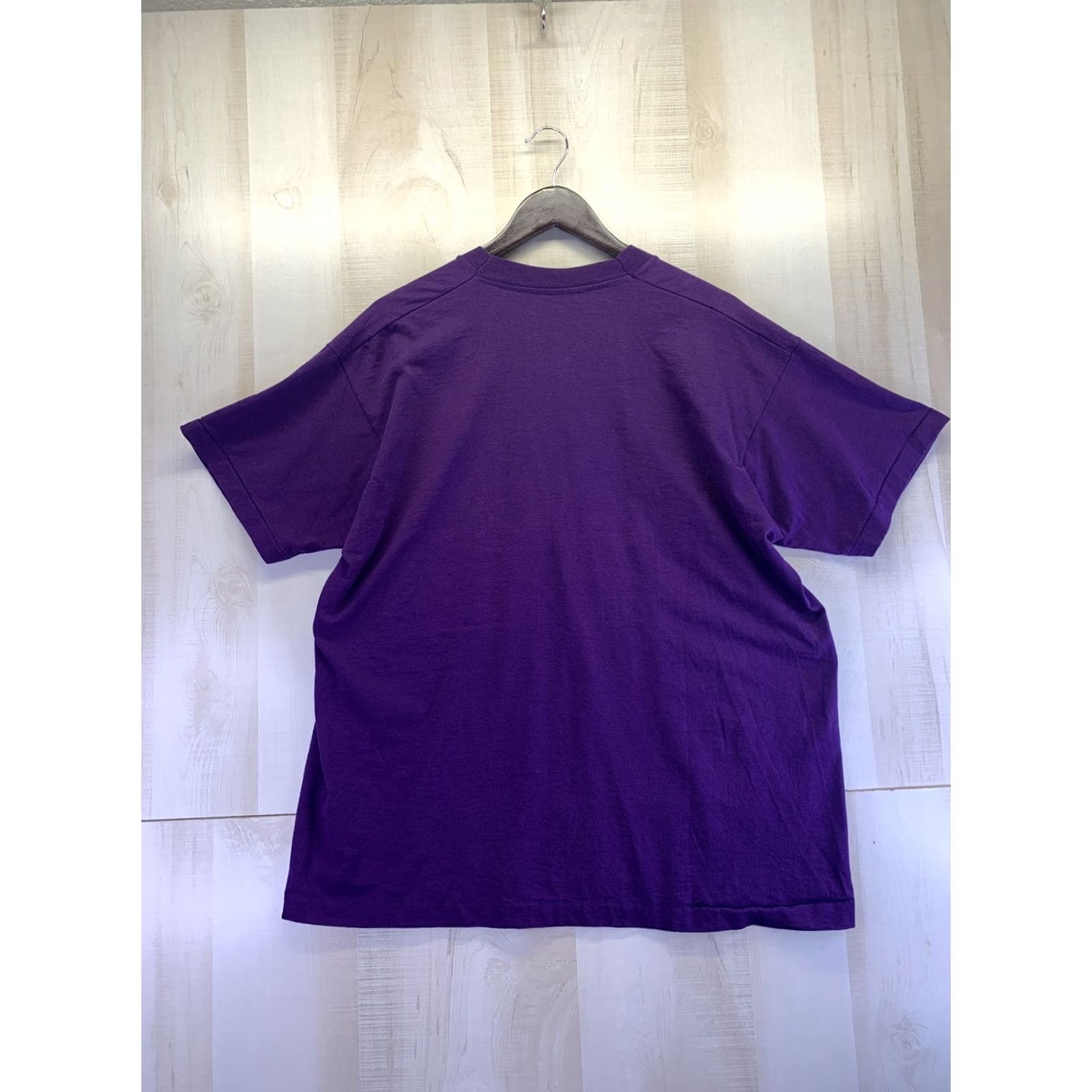 Fruit Of The Loom VINTAGE 1990s Mens Purple Fruit of the Loom Yellowstone Shirt Shirt XL Purple Men Graphic Tee USA Yellowstone 90s Size US XL / EU 56 / 4 - 7 Thumbnail