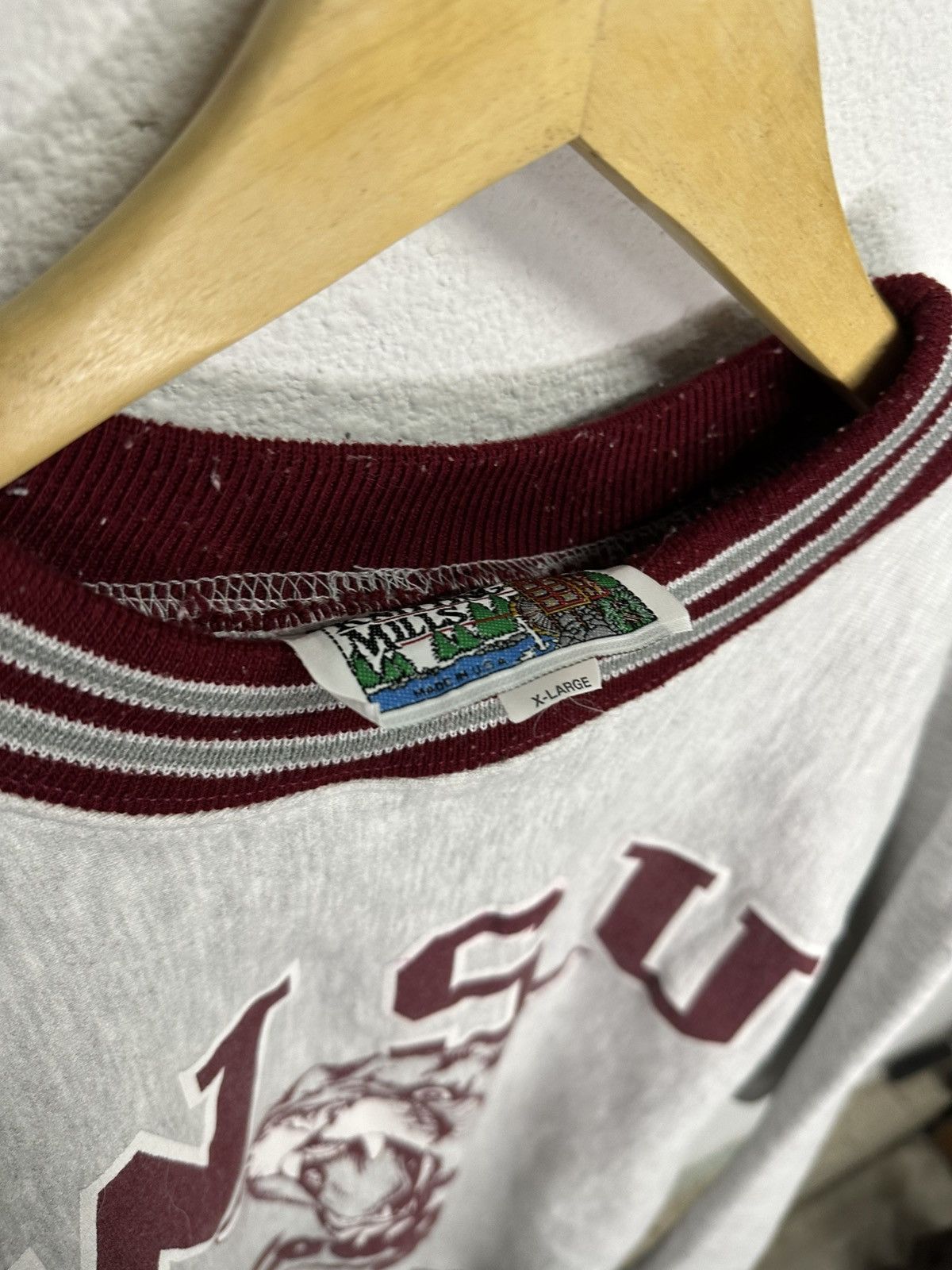 NCAA 90’s Washington State Cougars Crewneck Size US XL / EU 56 / 4 - 4 Thumbnail