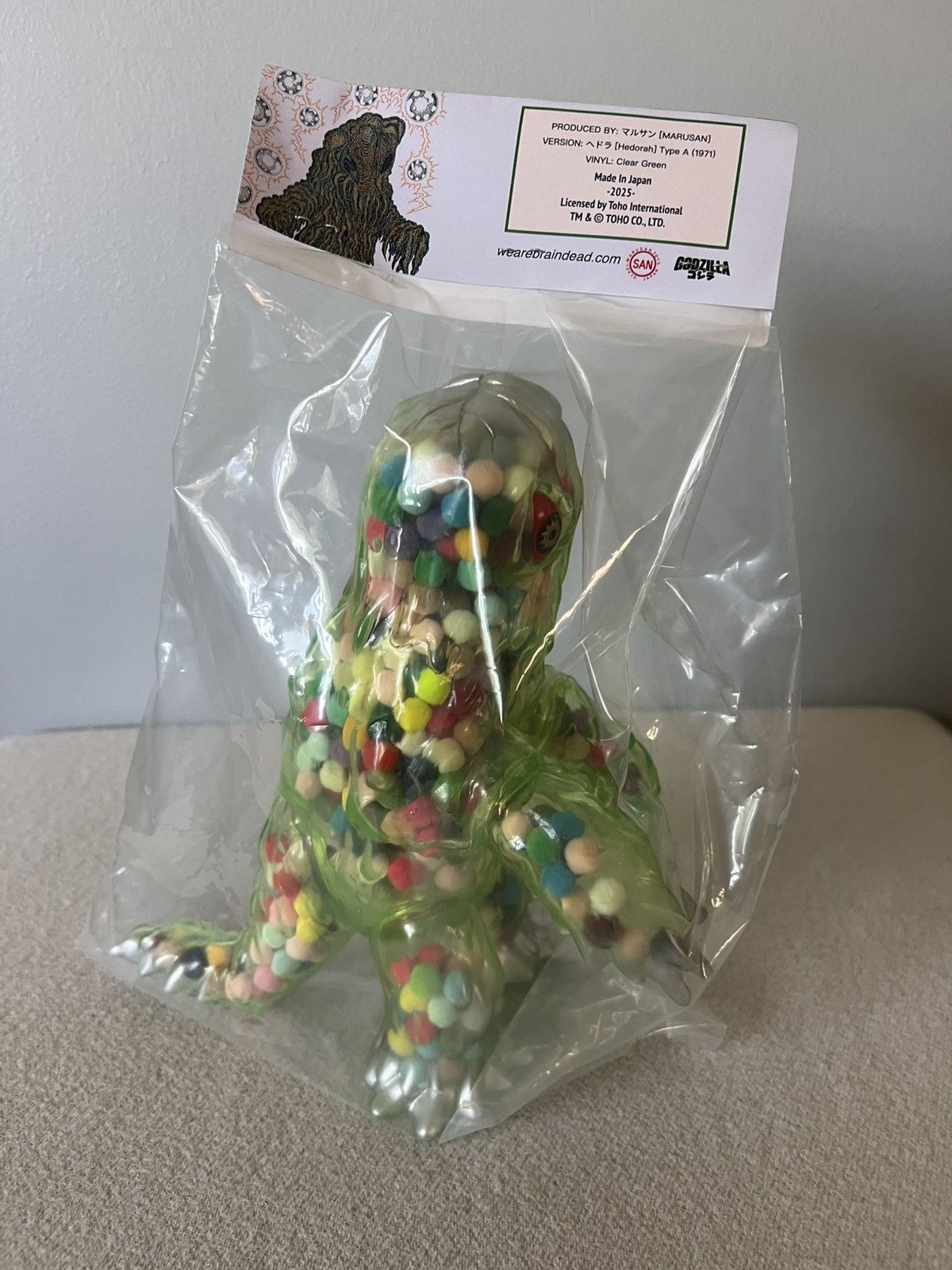 Brain Dead Brain Dead Godzilla Marusan Hedorah Vinyl Figure Size ONE SIZE - 3 Thumbnail